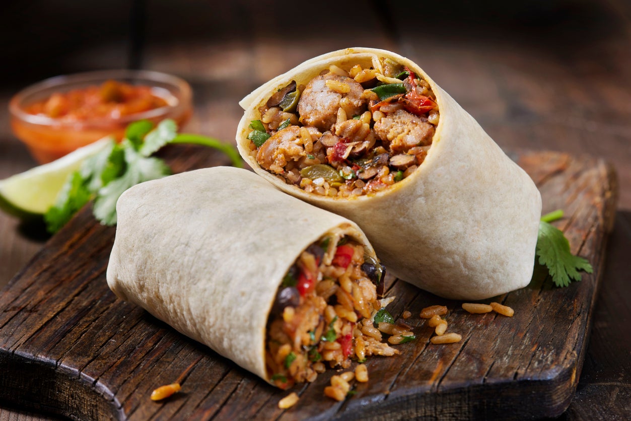 National Burrito Day is celebrated on the first Thursday of April each year