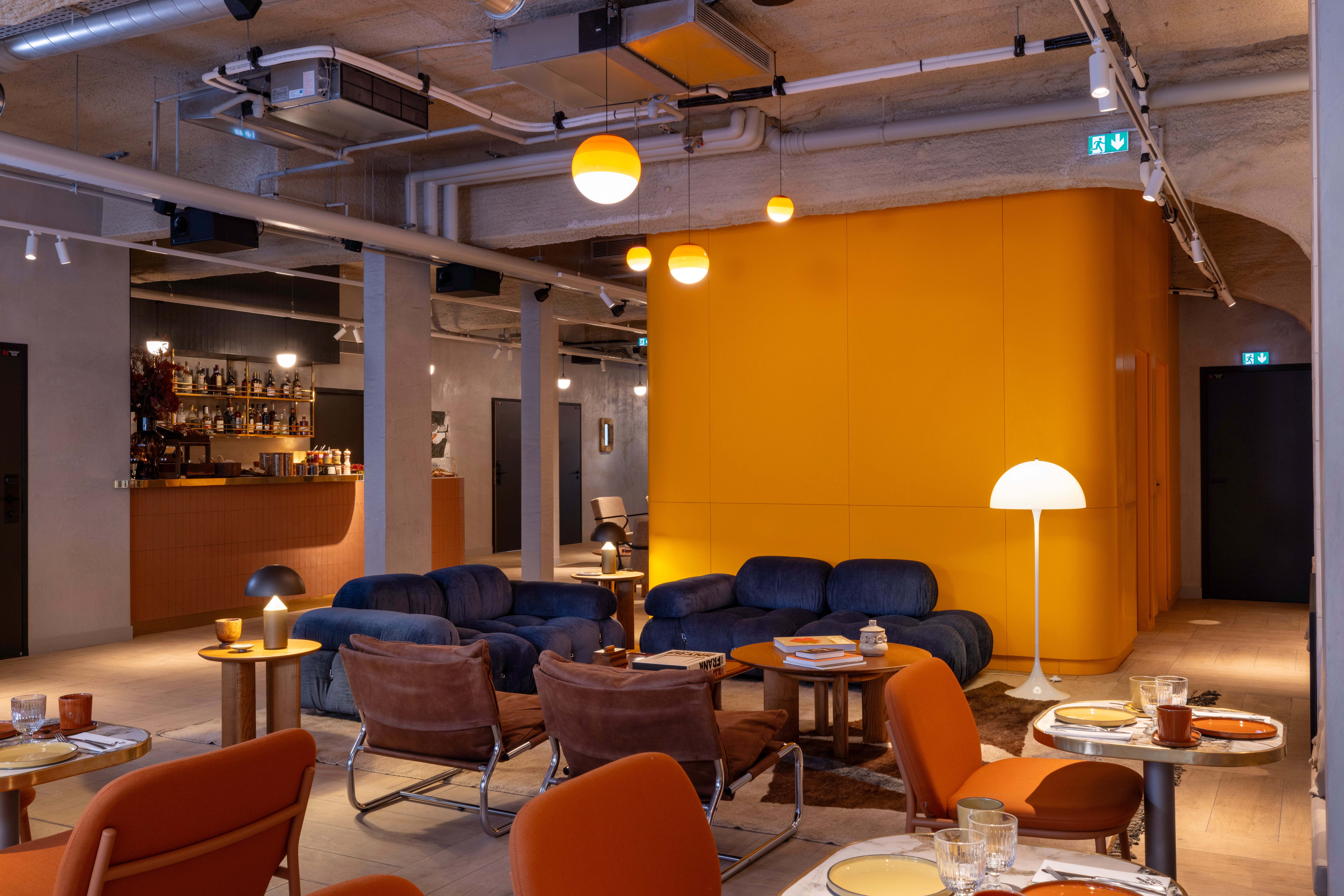 Inside the Hotel Pilgrim bar