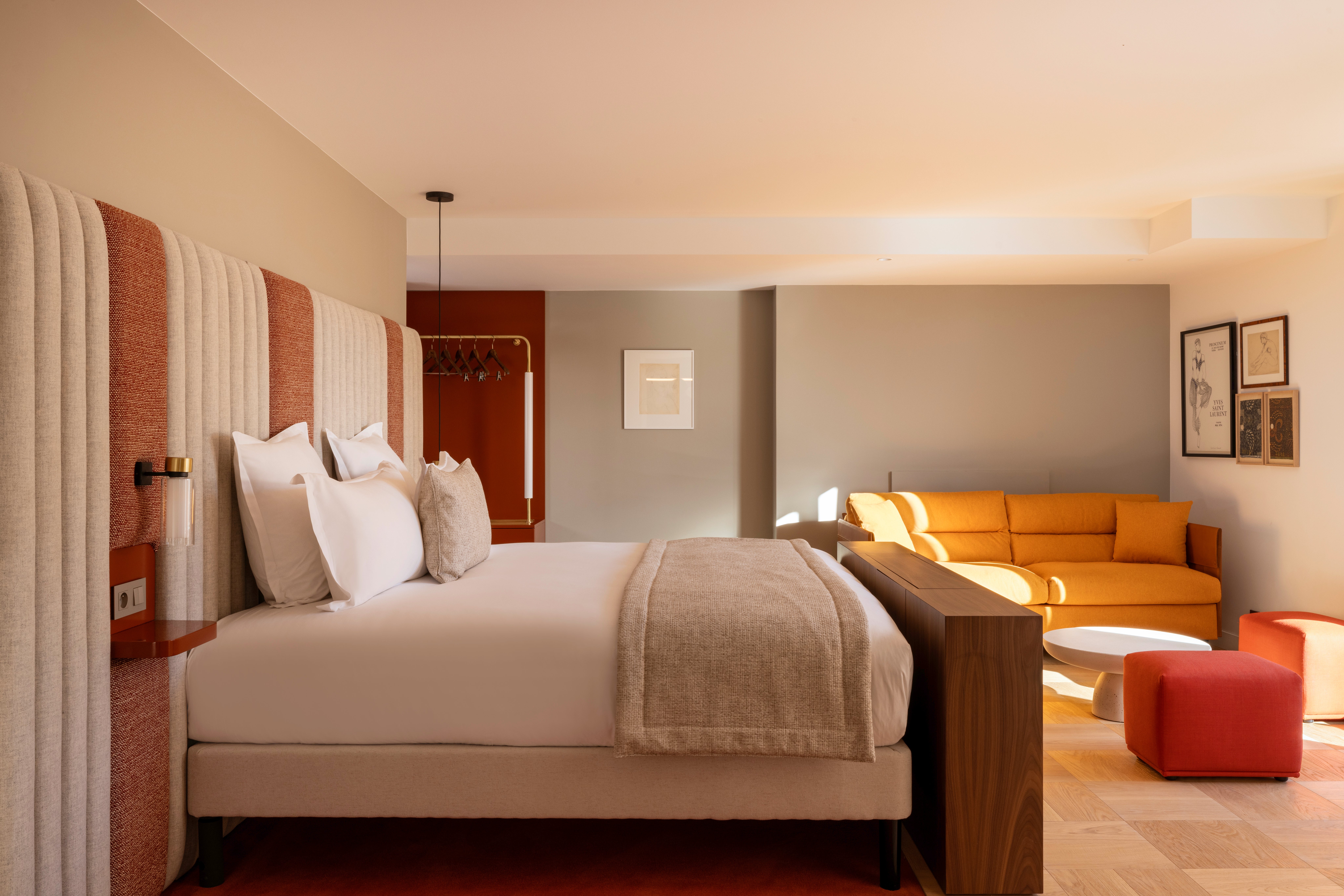 Hotel Pilgrim’s spacious bedrooms