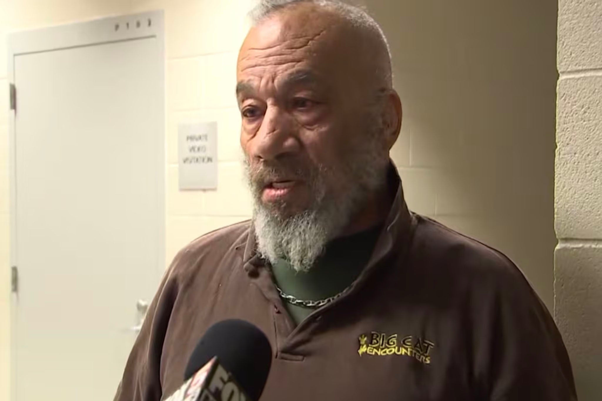 Karl Mitchell says that he did not need a permit for his exotic animals because they were ‘emotional support tigers’