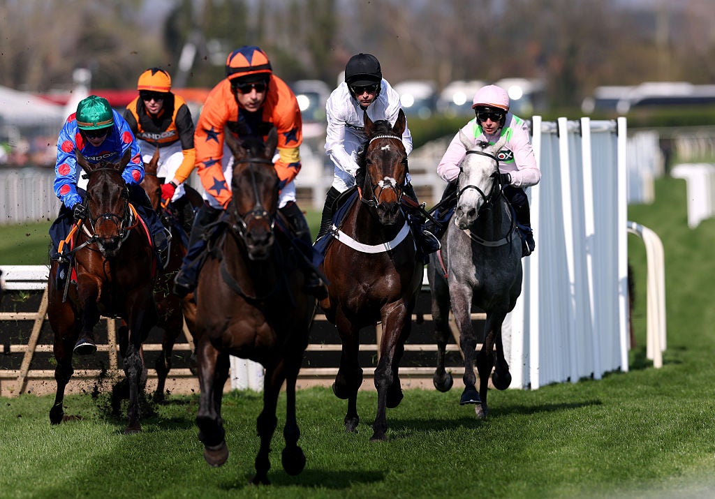 Willie Mullins serves up ‘Fab Four’ on Grand National opening day as Constitution Hill falls once more