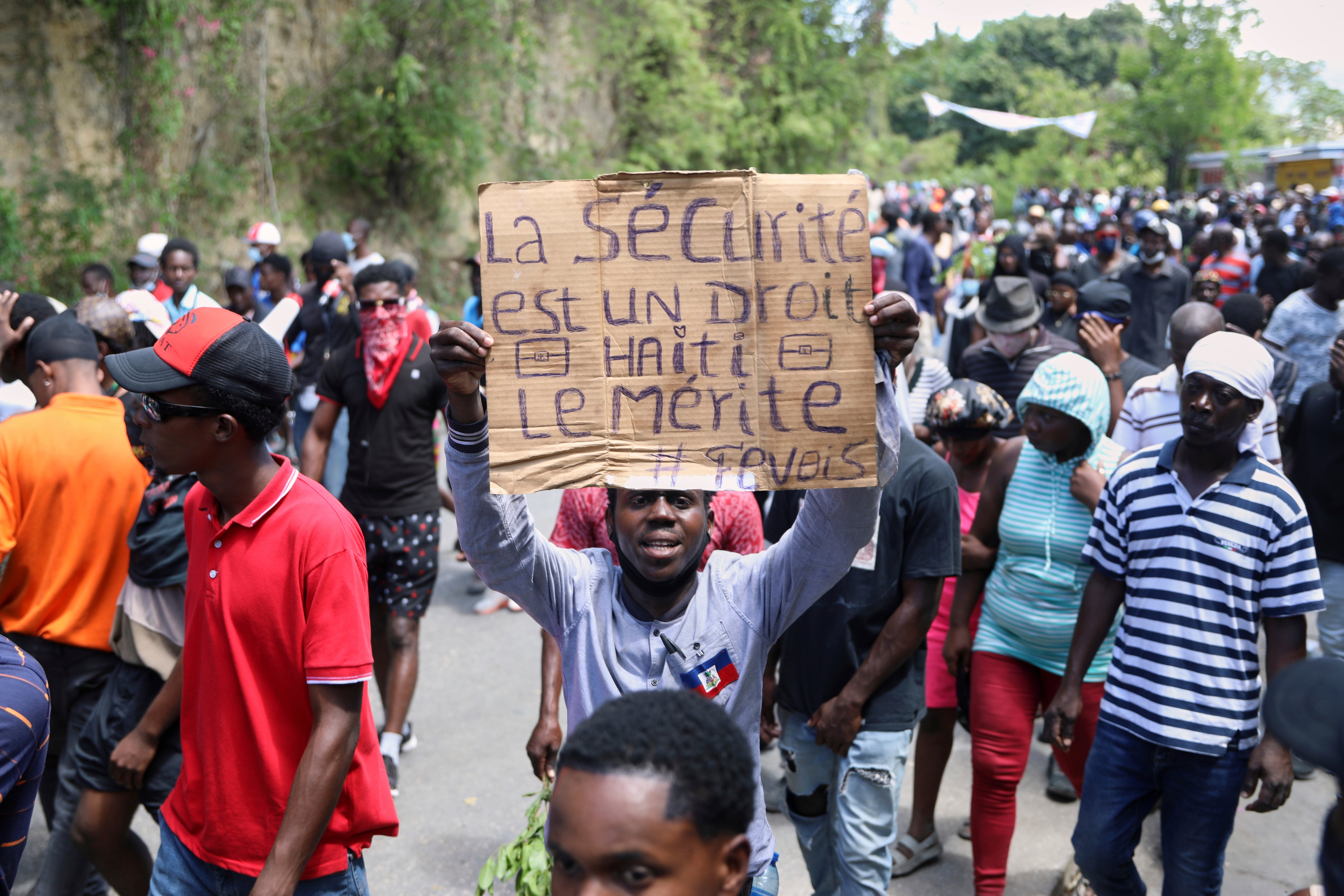 Haiti Protest