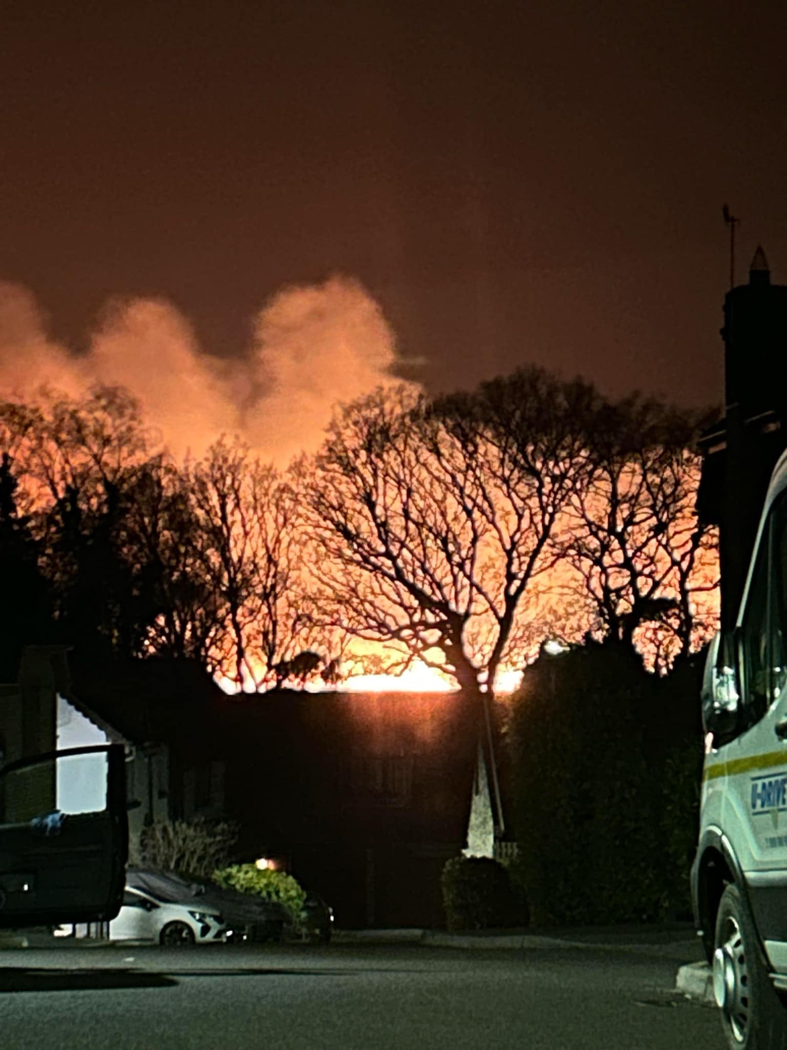 There have been a series of blazes in recent days