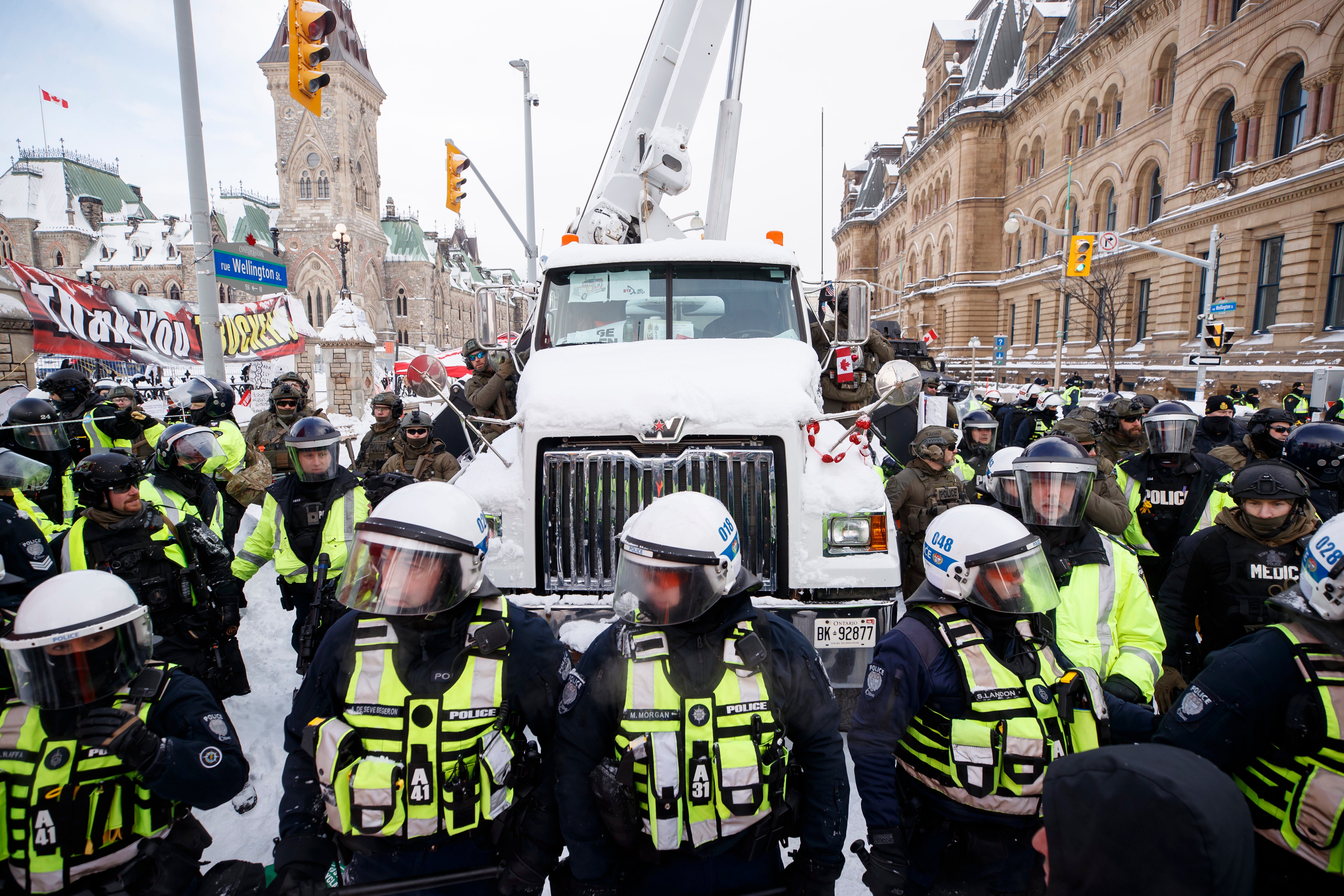 Canada Trucker Protests
