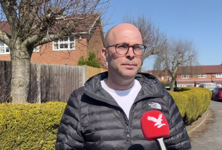 For Lee Gainsley, 43, the deteriorating situation in his city is ‘totally unacceptable on the part of the council’