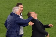 Jose Mourinho in bizarre bust-up after Fenerbahce’s cup defeat to Galatasaray