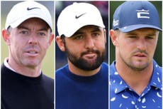 Masters contenders as Scheffler and McIlroy look to join elite clubs at Augusta