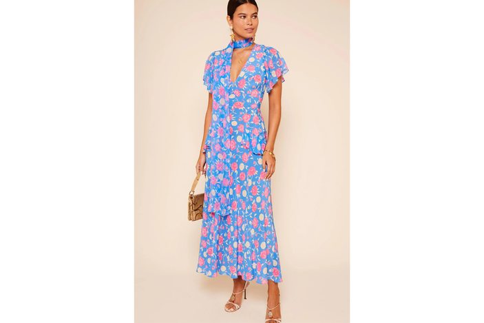 Best wedding guest dresses IndyBest review Rixo Evie silk midi dress