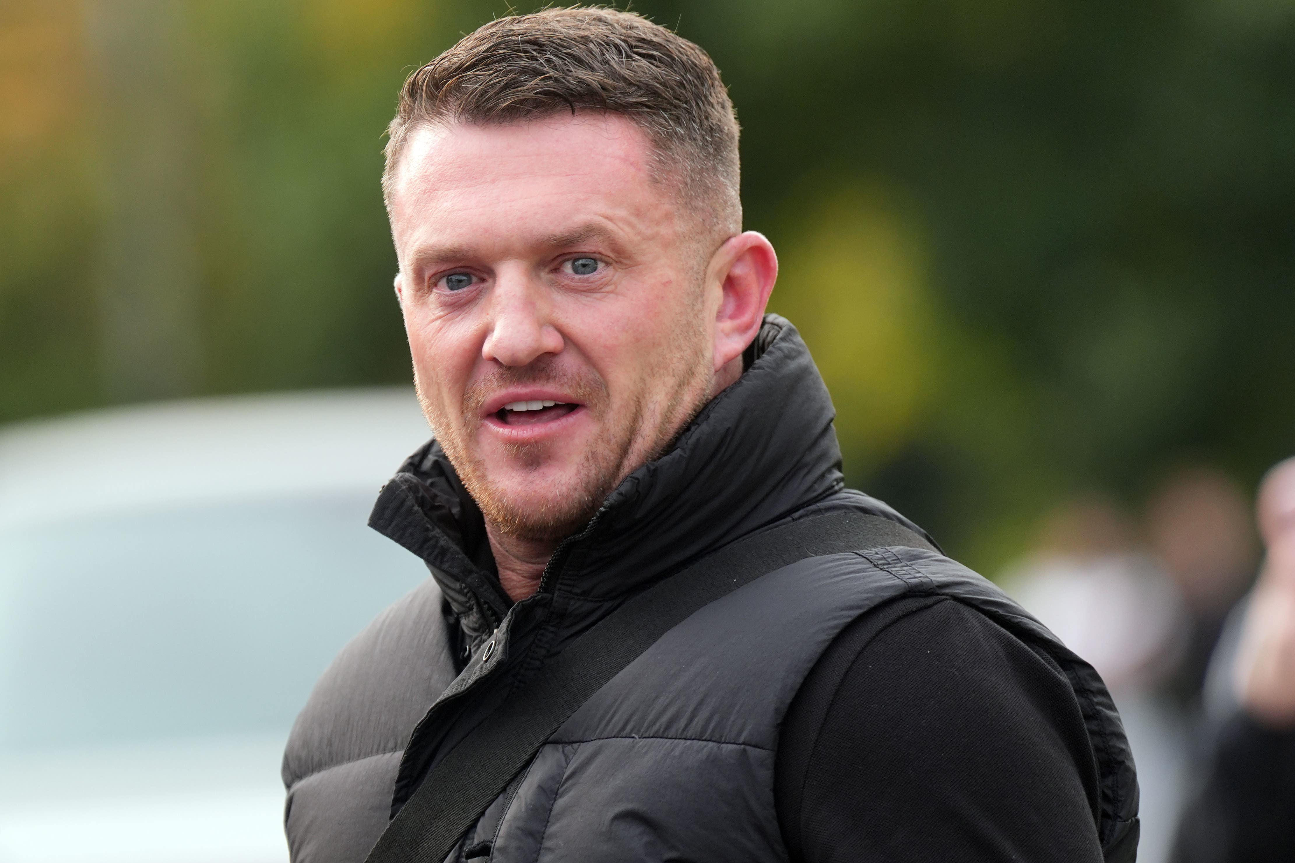 Tommy Robinson (Yui Mok/PA)