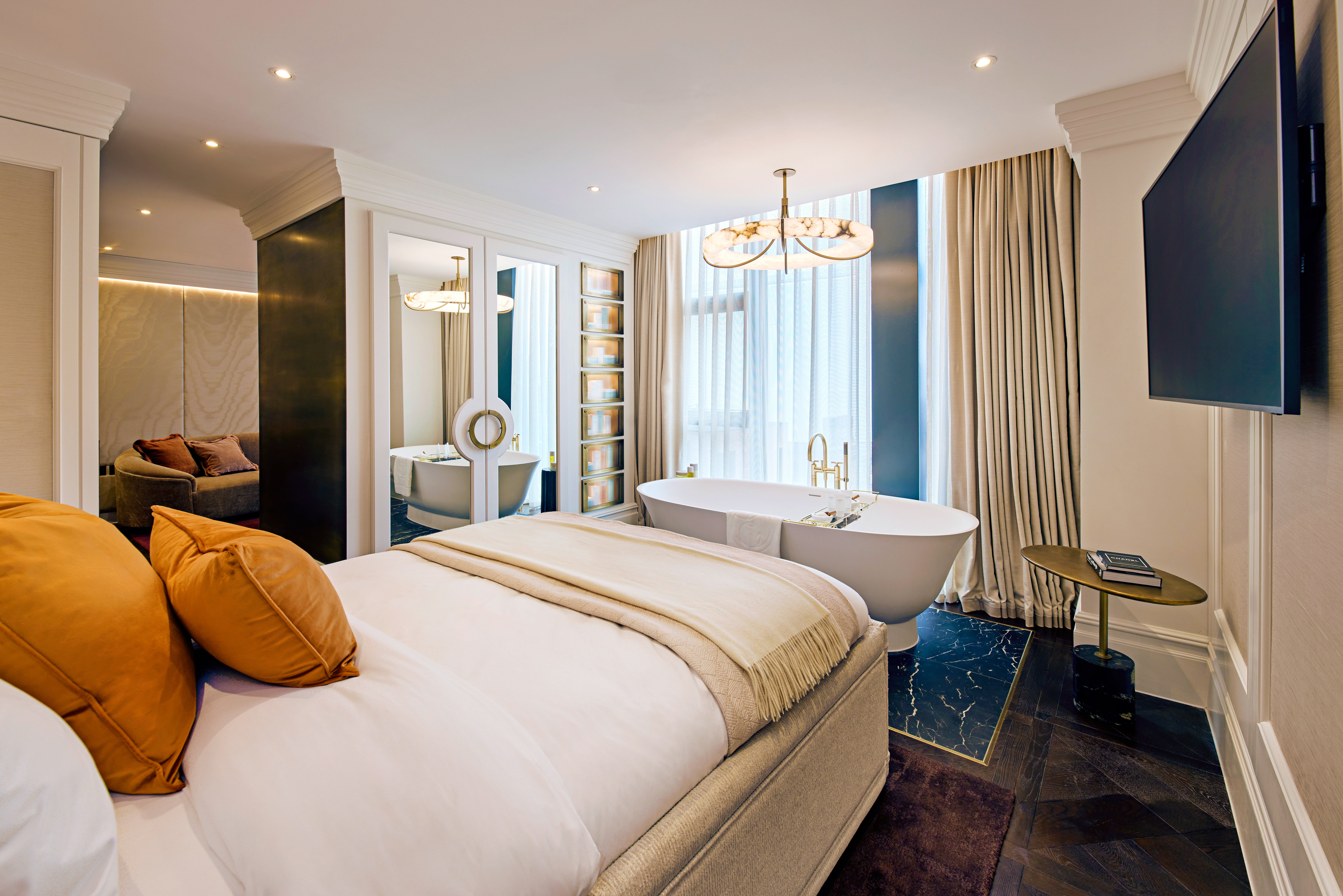 Seek out the suite with a freestanding bath at King Street Town House