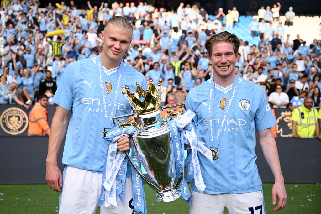 De Bruyne, who has the second-most assists in Premier League history, found the perfect strike partner with Haaland