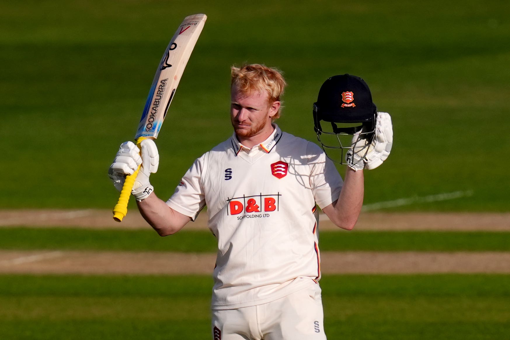 Essex’s Jordan Cox made a century for Essex on the opening day of the Rothesay County Championship season (John Walton/PA)