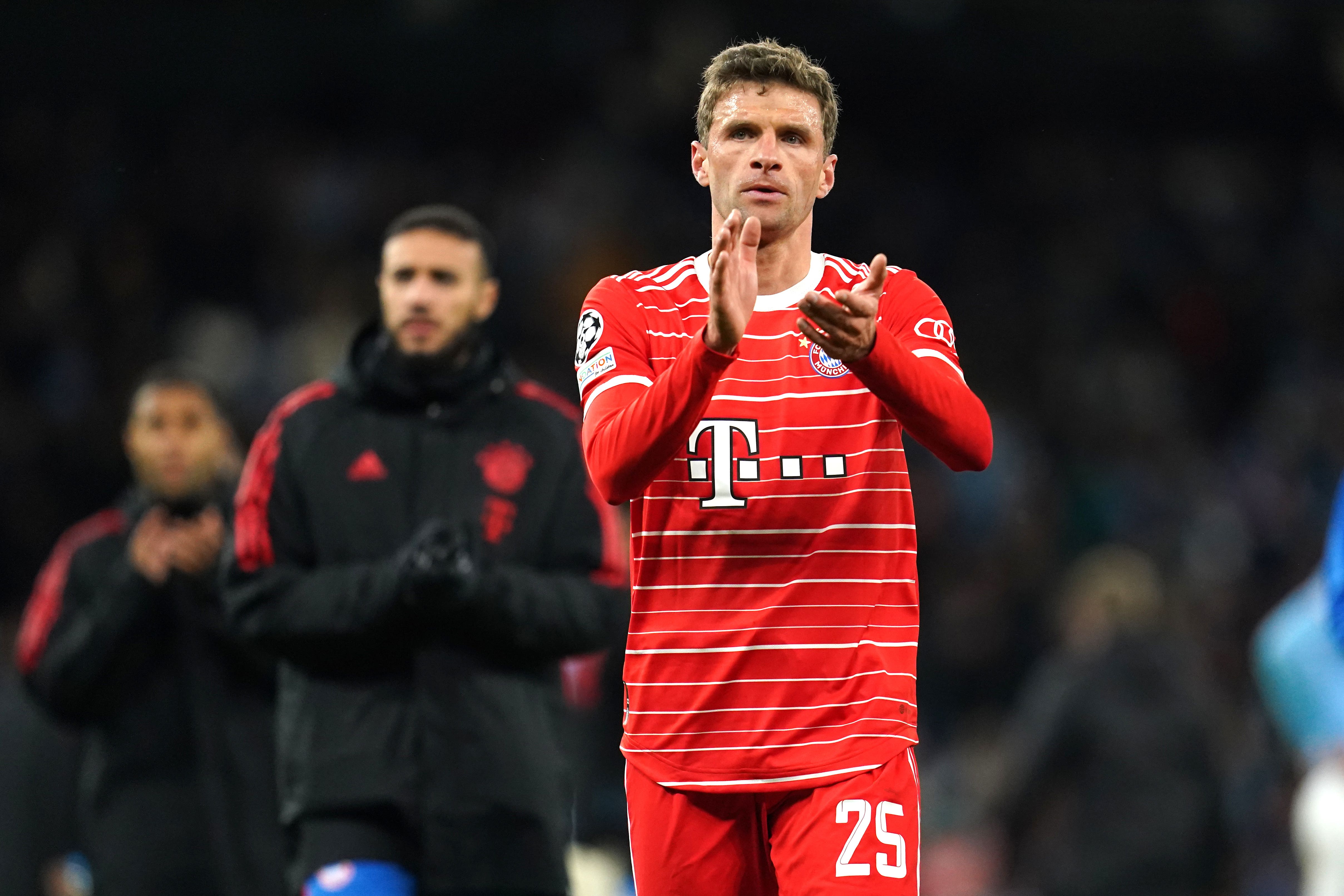 Thomas Muller will leave Bayern Munich at the end of the season (Nick Potts/PA)