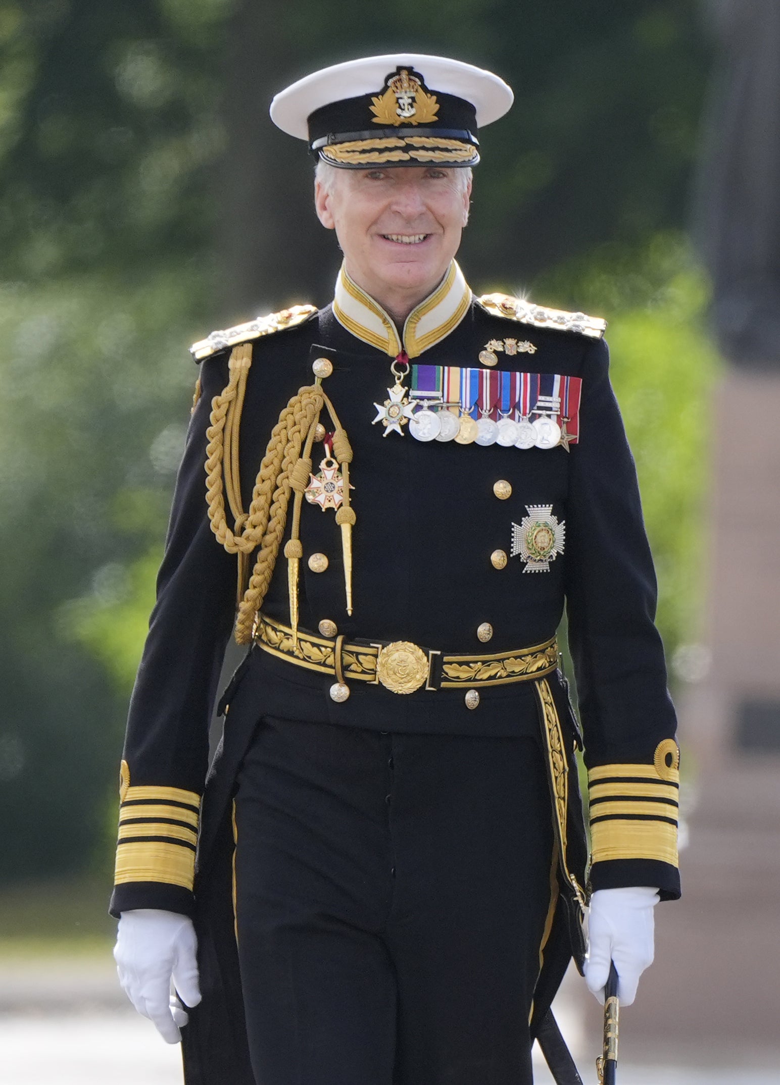 Chief of the Defence Staff Admiral Sir Tony Radakin (Andrew Matthews/PA)