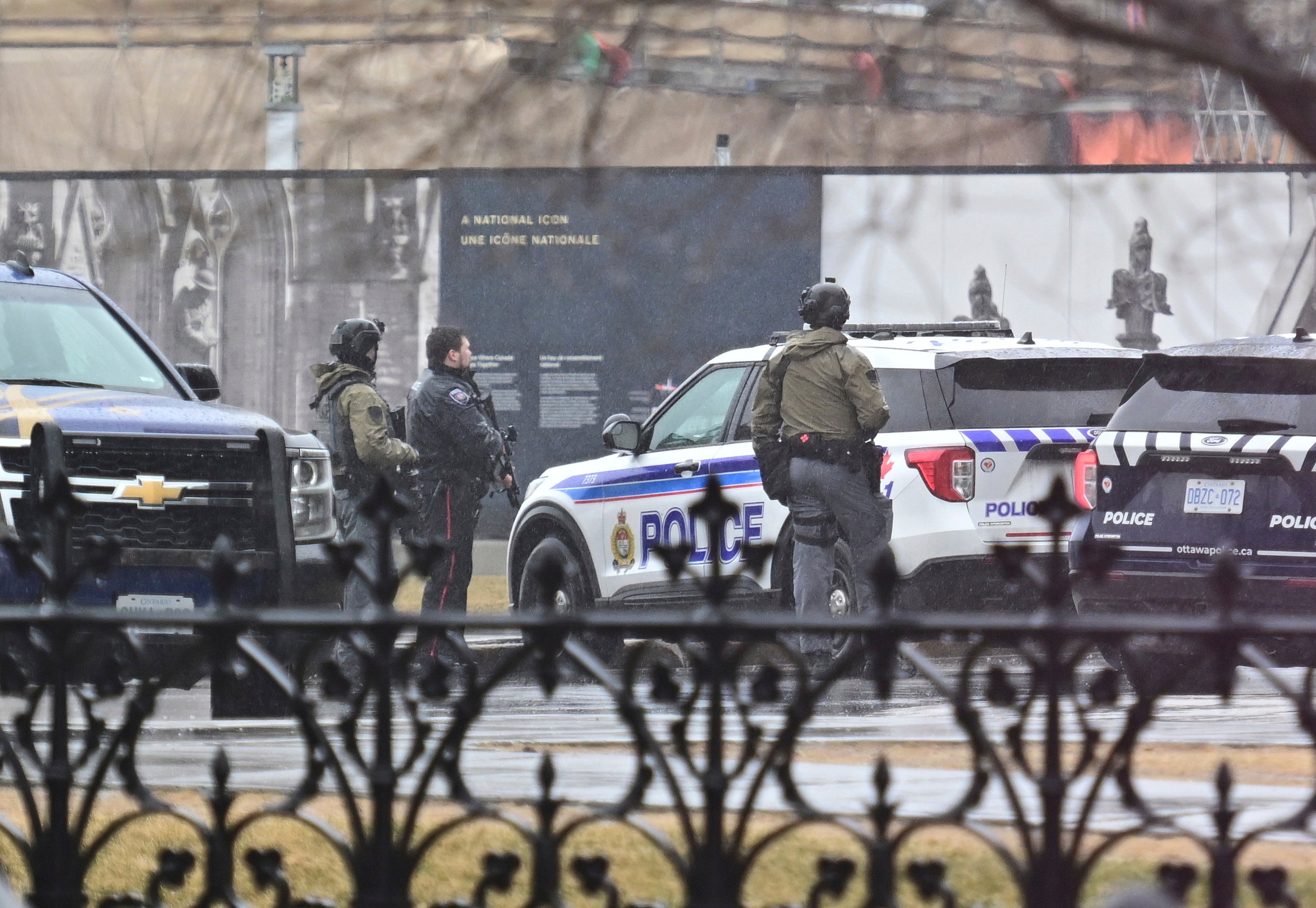 Canada Parliament Lockdown