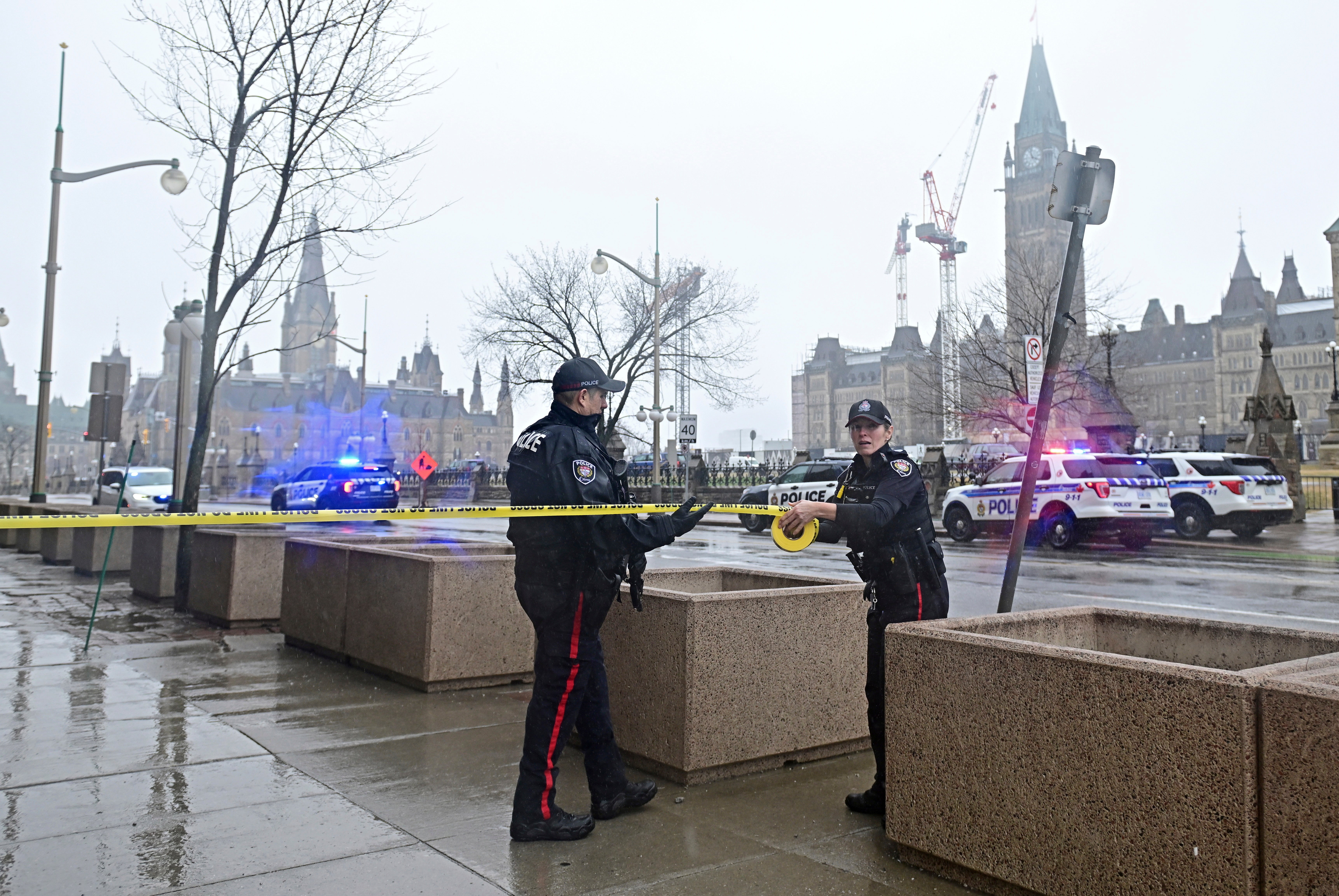 Canada Parliament Lockdown