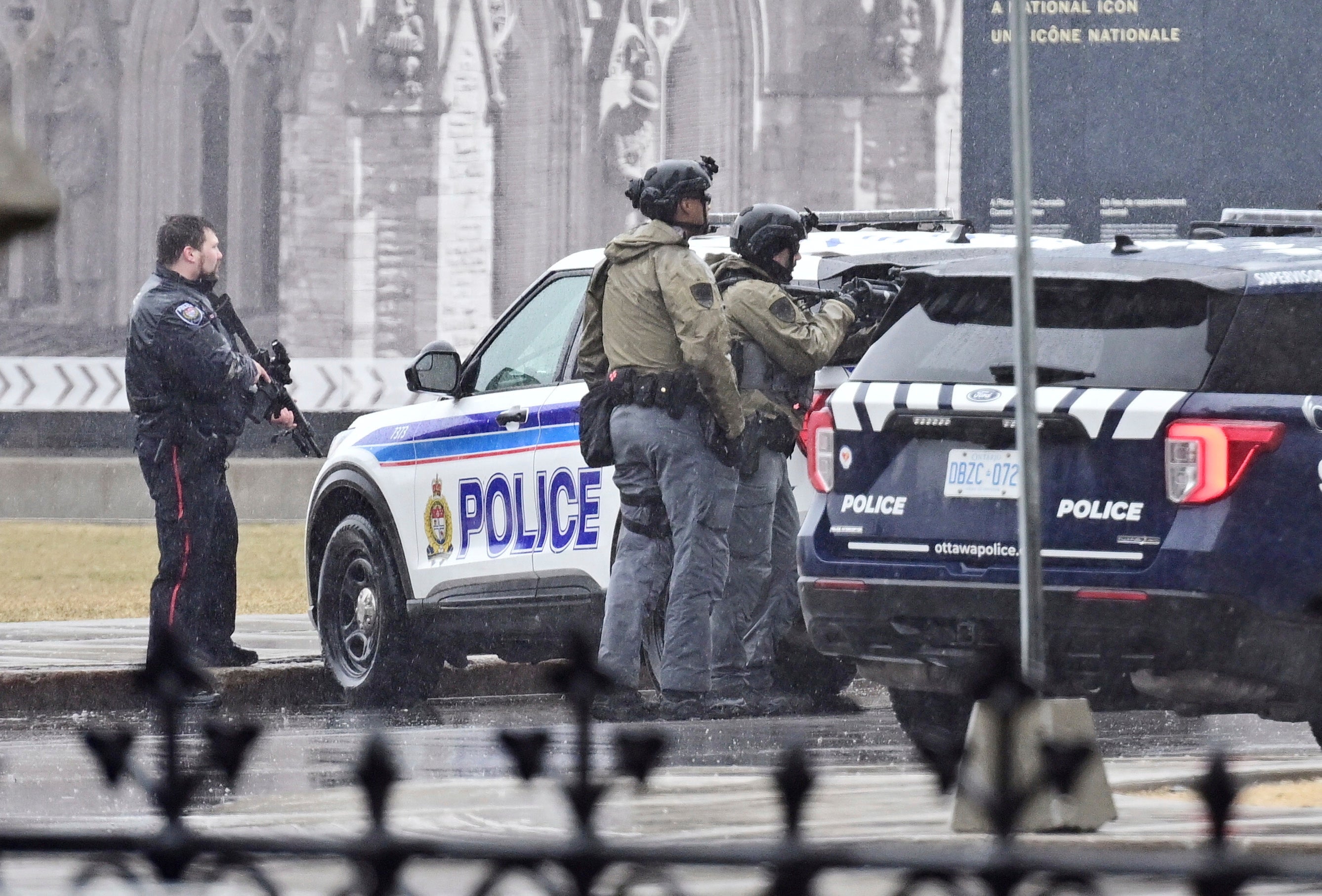 Canada Parliament Lockdown
