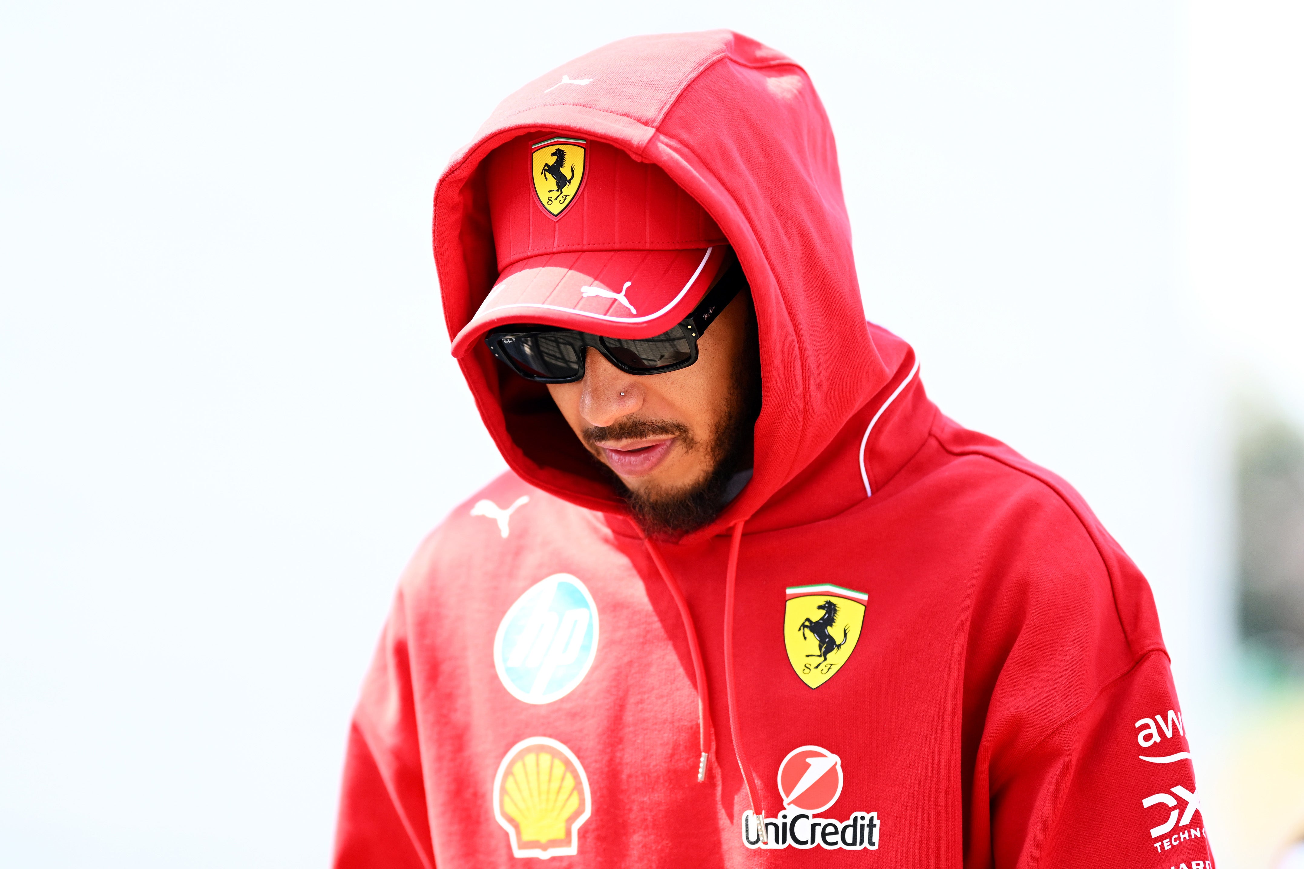 Lewis Hamilton qualified in eighth place for the Japan GP