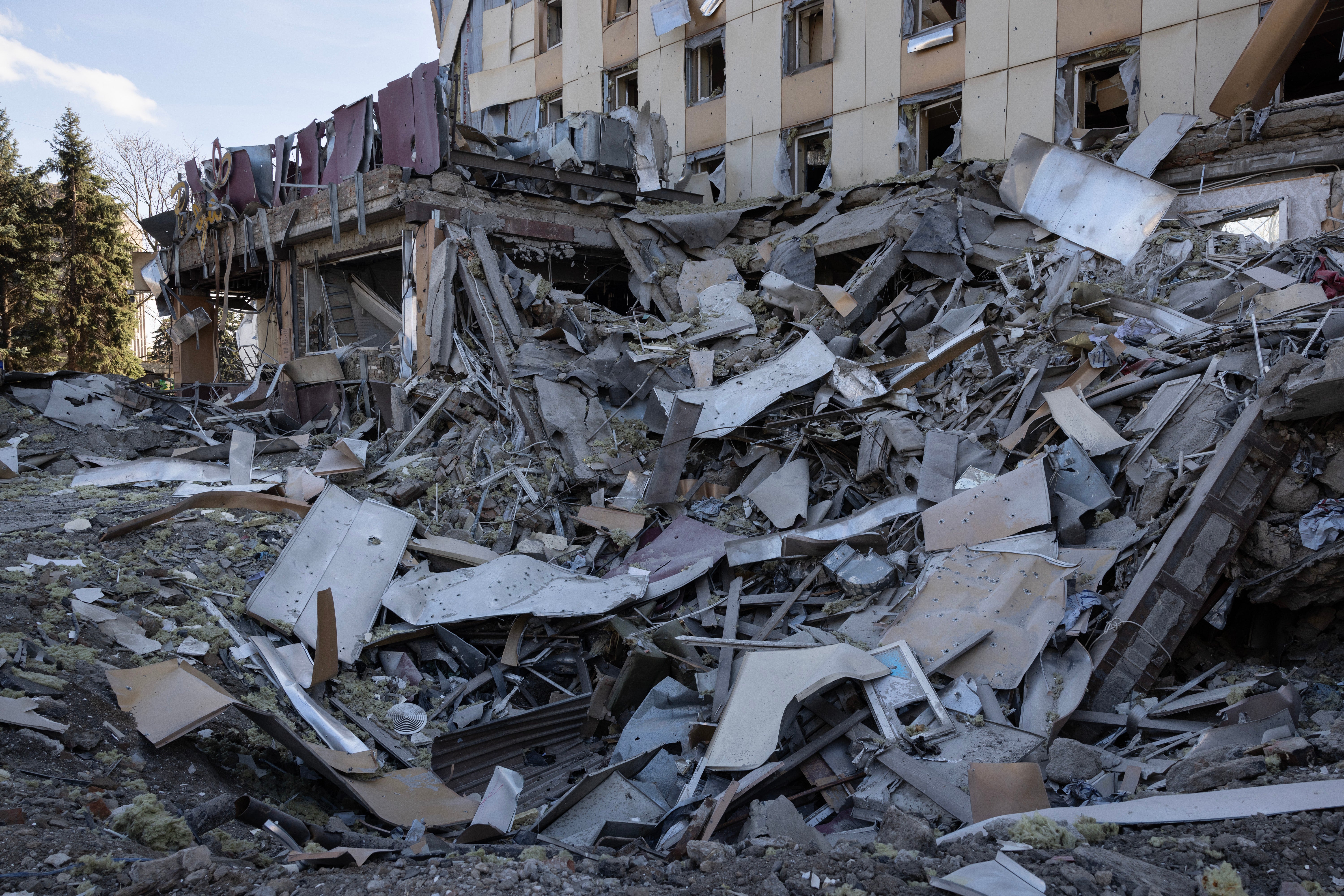 The attack wreaked devastation on the city