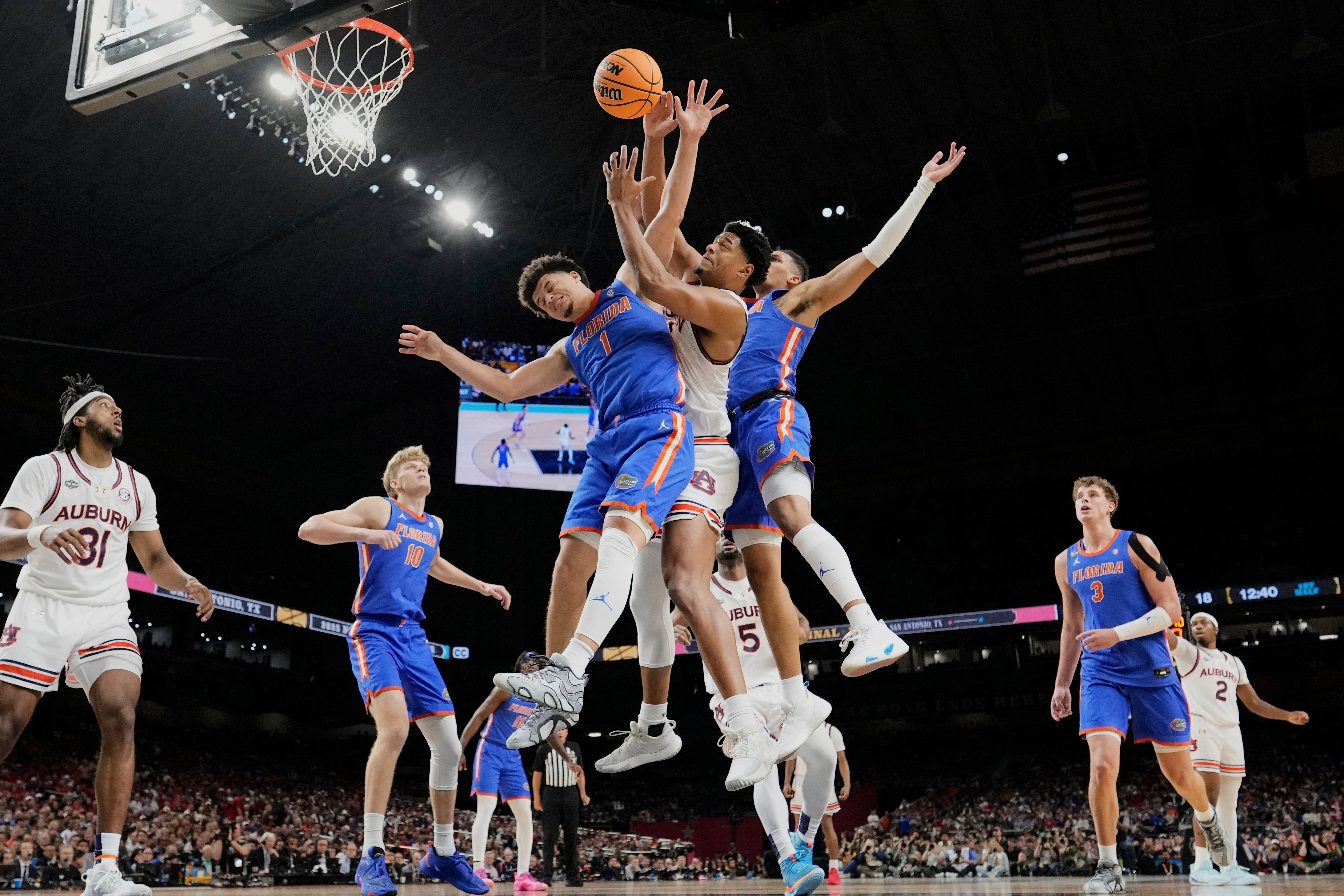 NCAA Florida Auburn Basketball