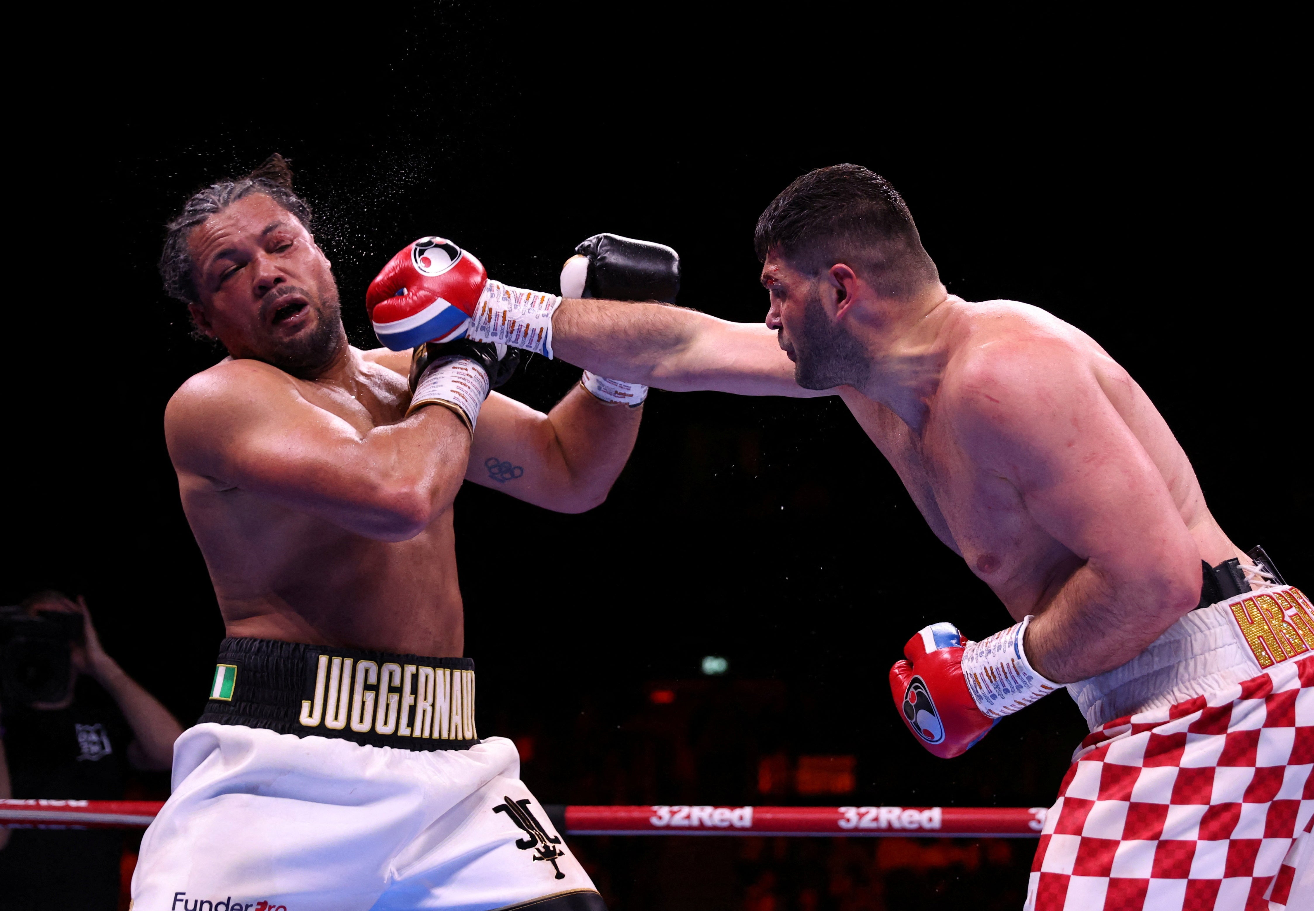Joe Joyce (left) will need to consider his future in boxing after a fourth defeat in five fights