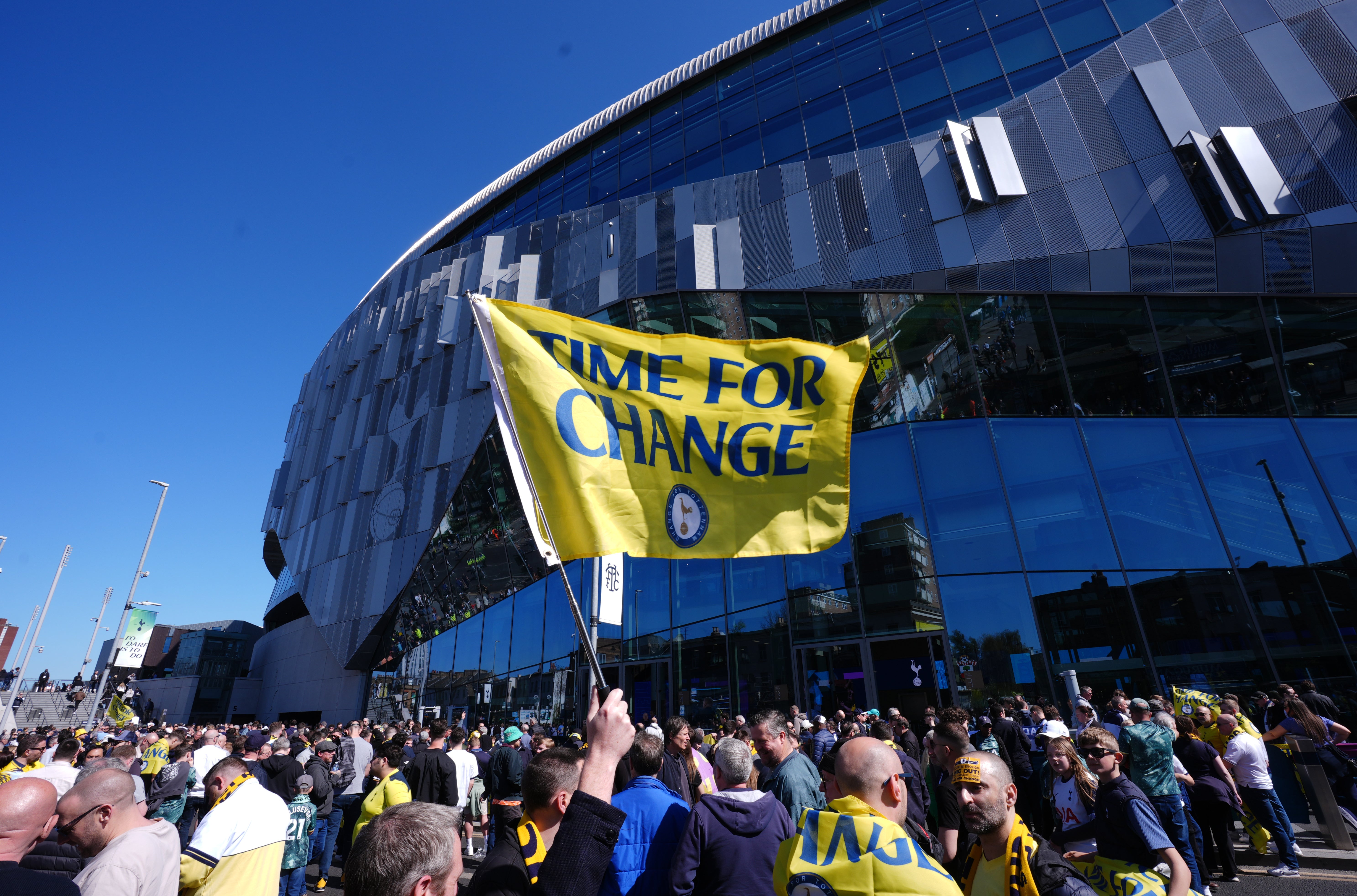 Tottenham fans have protested against chairman Daniel Levy recently