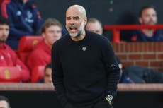 Man Utd supporters ‘lack class’ and should ‘be ashamed’ after Phil Foden chants says Pep Guardiola