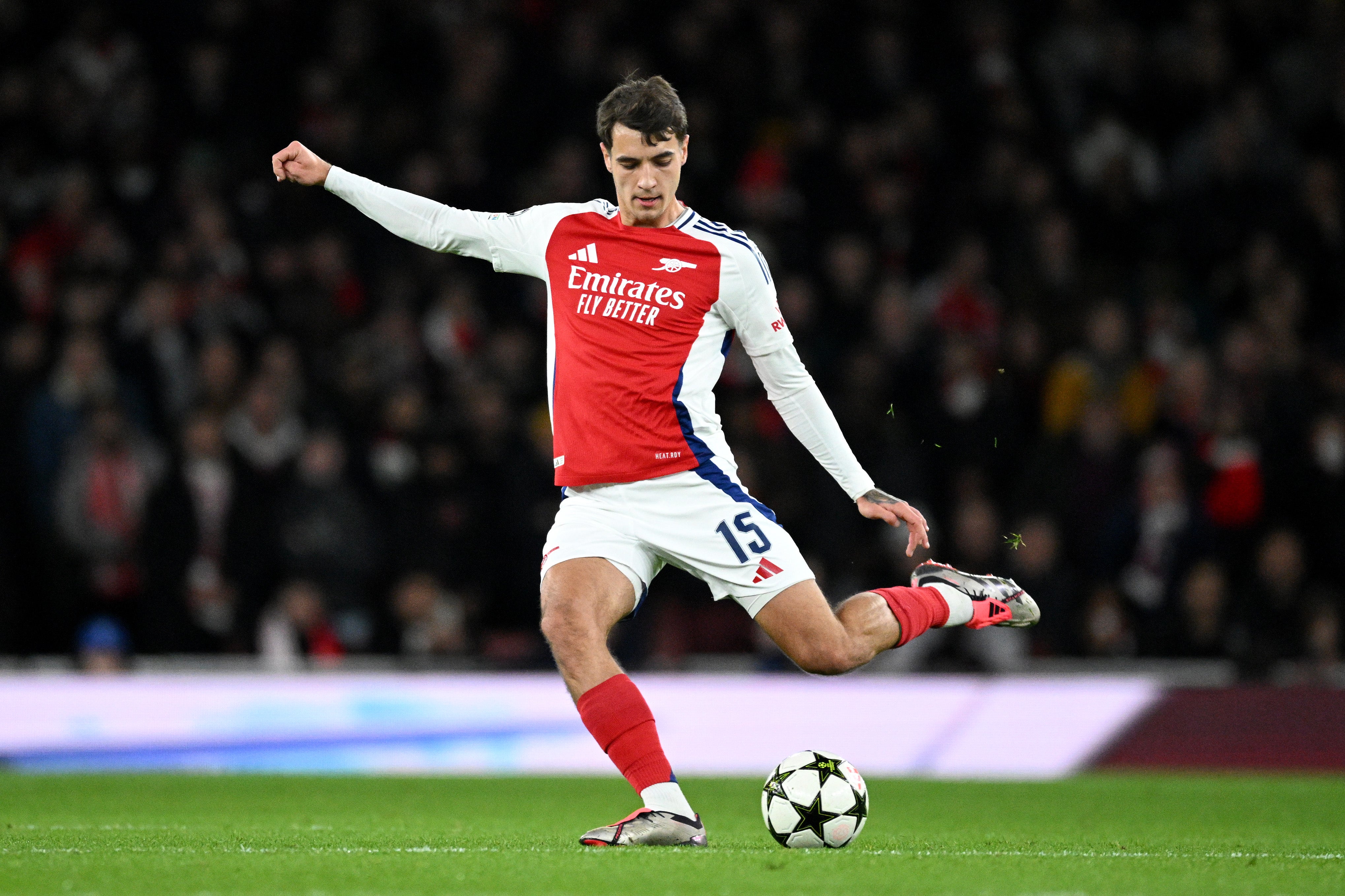 Jakub Kiwior has not yet been trusted by Mikel Arteta in big games