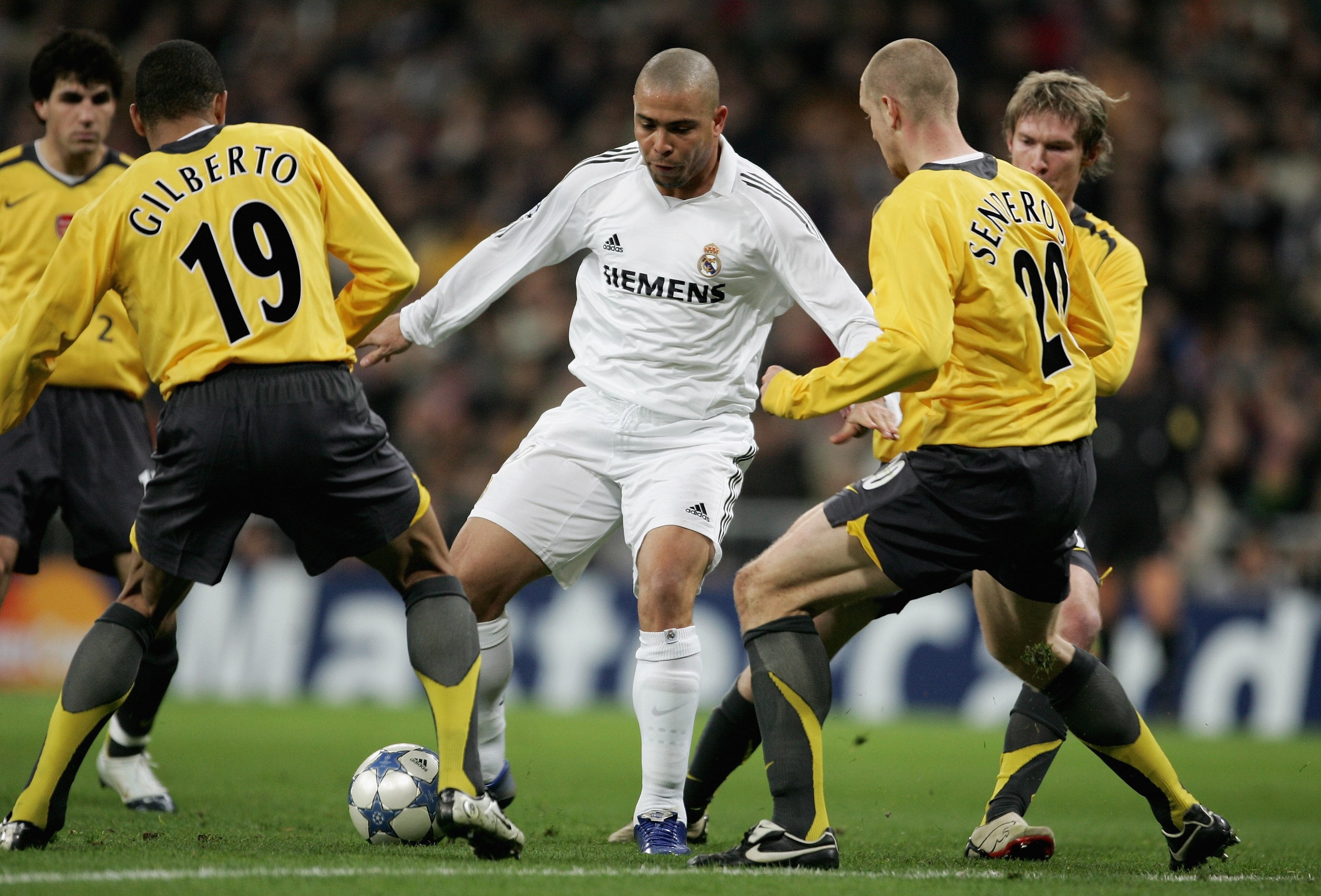 Arsenal produced a defensive masterclass against Real Madrid in 2006