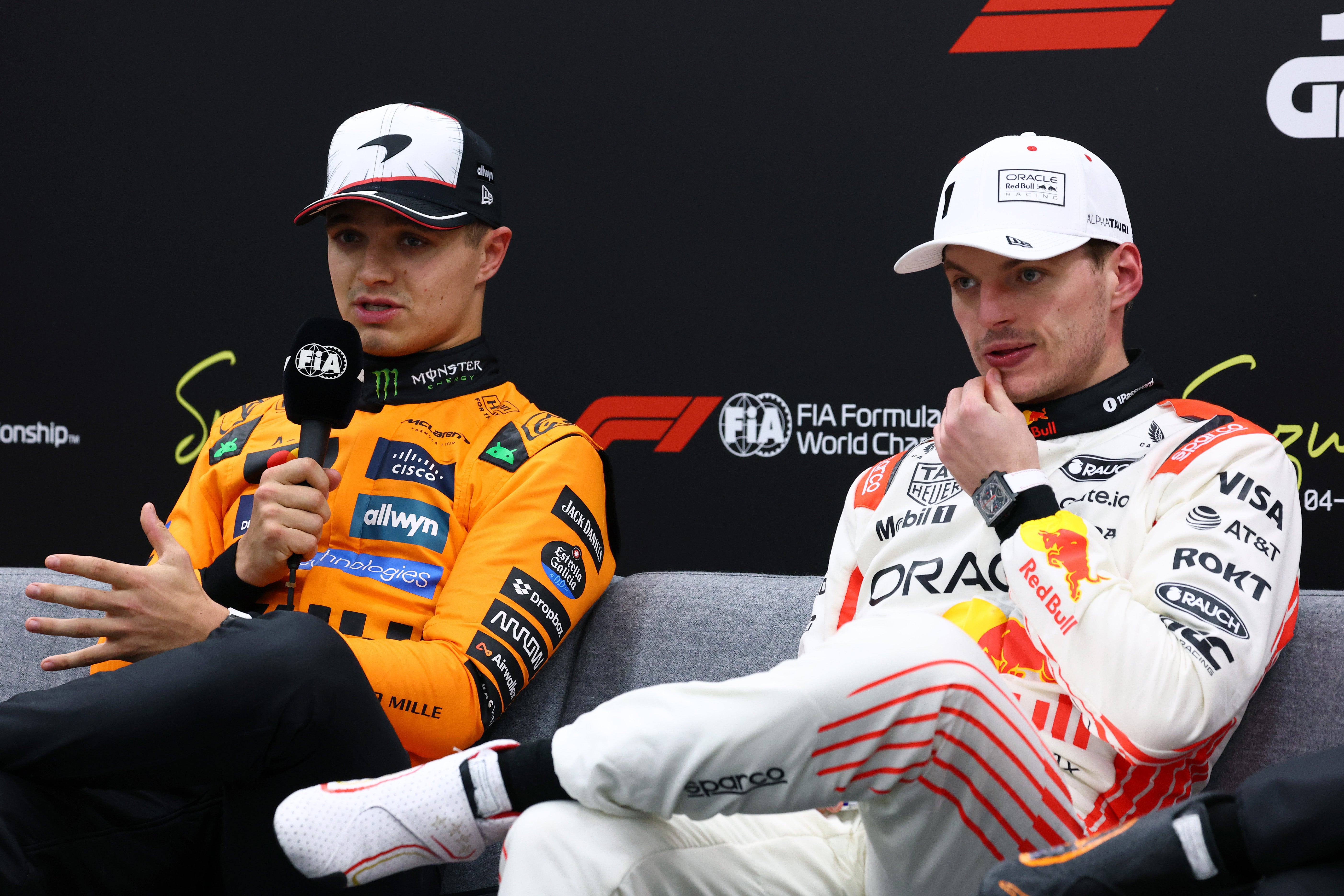 Lando Norris was not surprised by Max Verstappen’s win in Suzuka