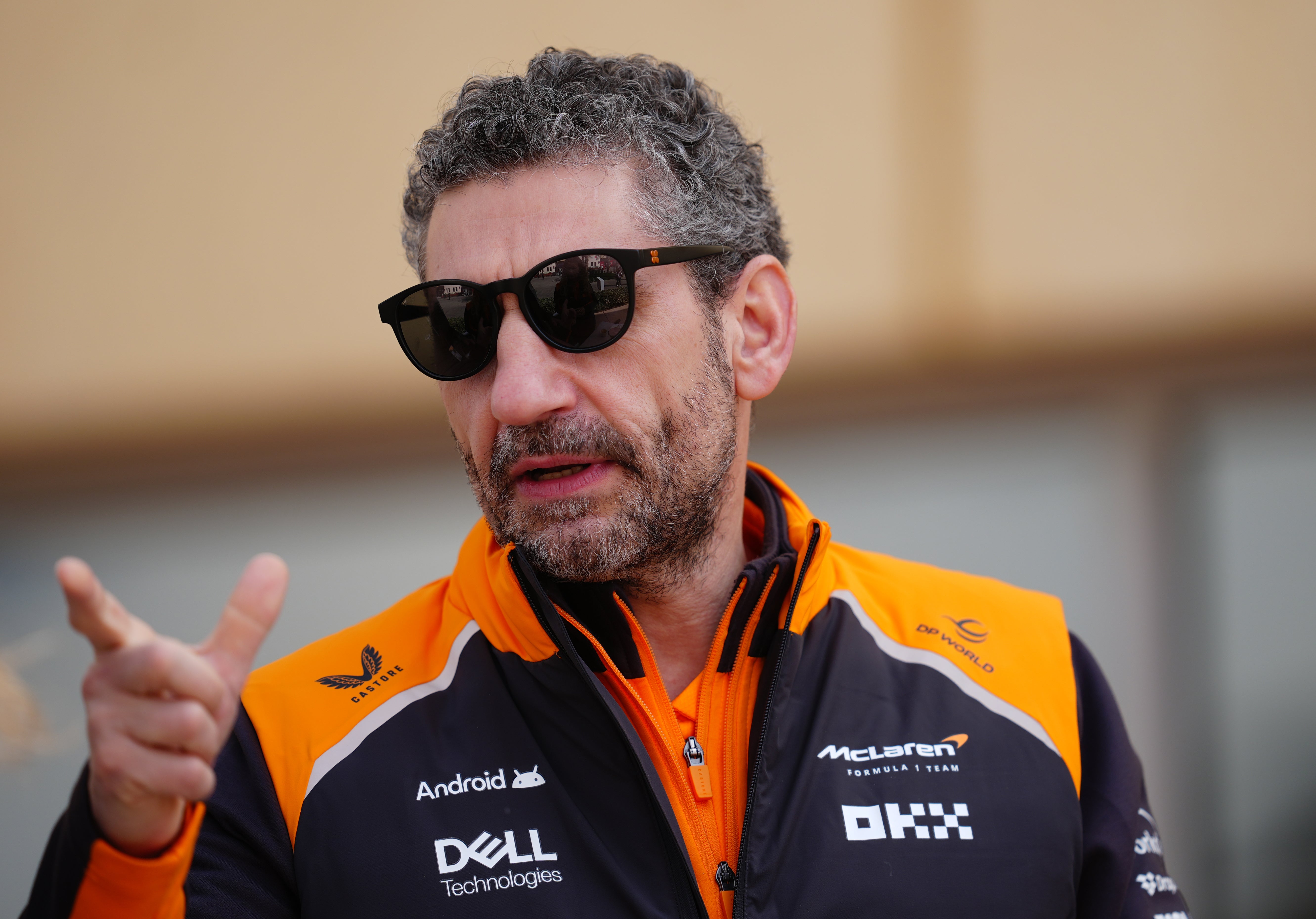 McLaren team principal Andrea Stella urged his drivers to ‘work well together’