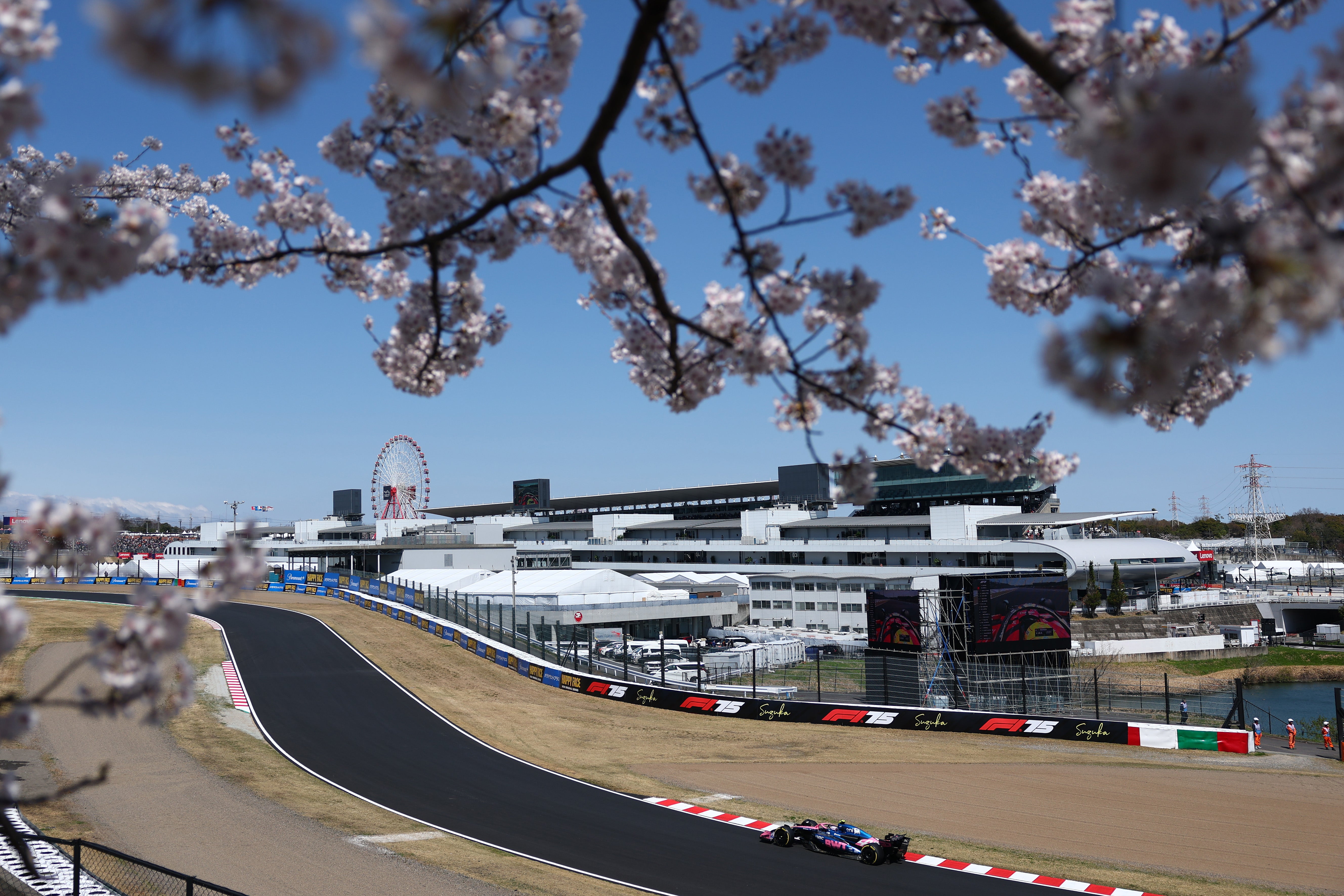 Hirakawa drove for Alpine in practice in Japan on Friday