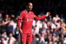 Virgil van Dijk hints at ‘progress’ in Liverpool contract talks