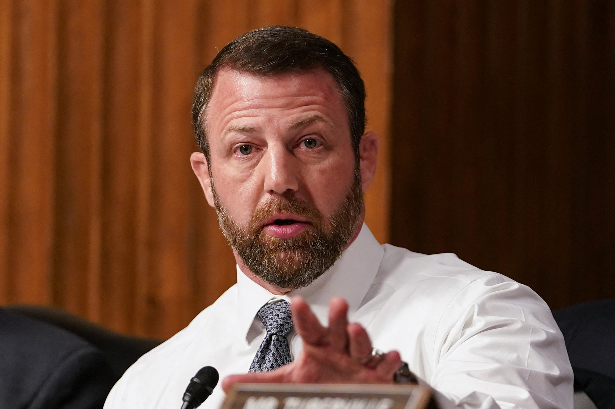 Mullin made headlines during Defense Secretary Pete Hegseth’s confirmation hearing in which he accused lawmakers of showing up drunk to vote on legislation