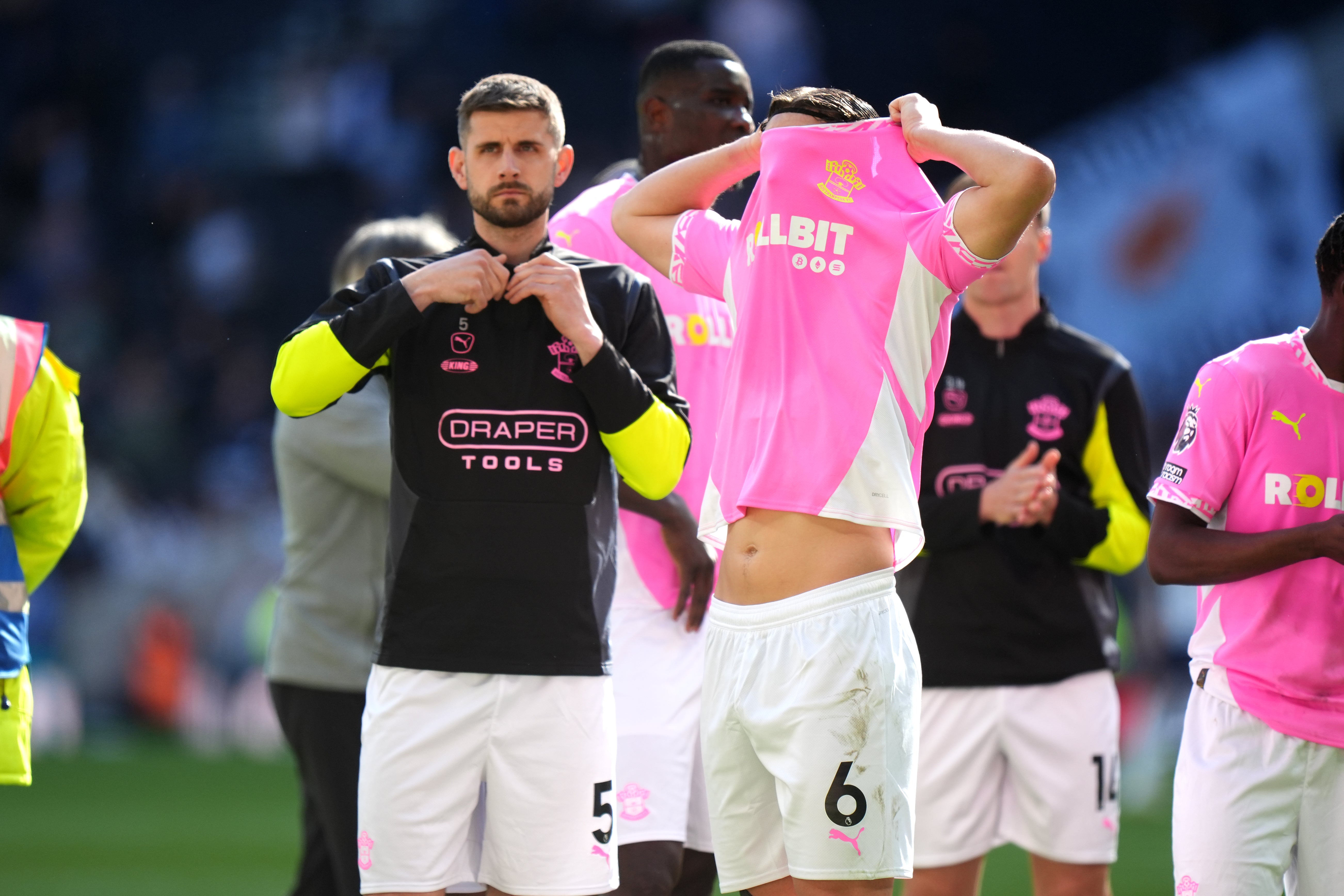 The players were unable to stop the inevitable