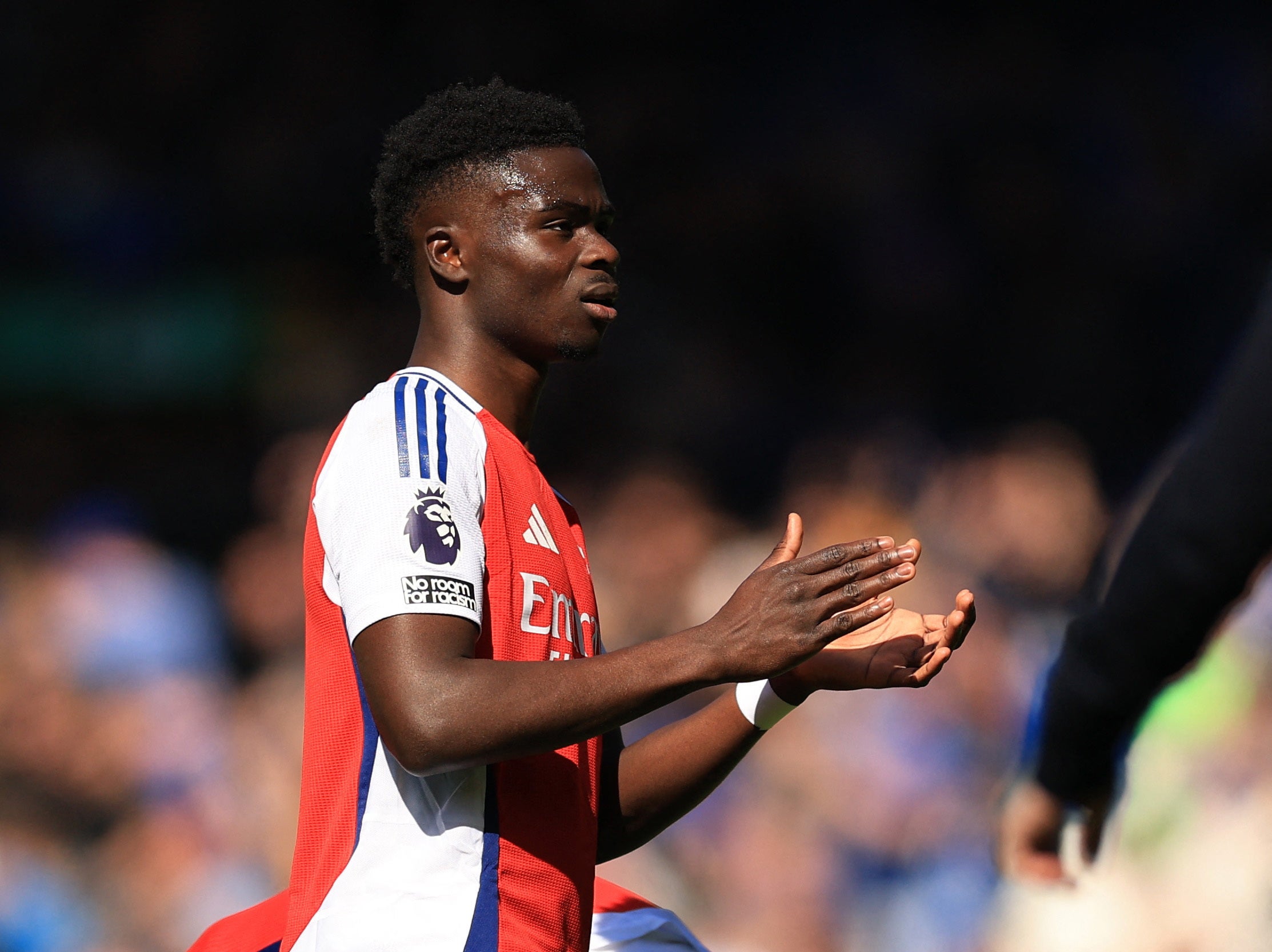 Saka is set to face Real Madrid after recovering from injury