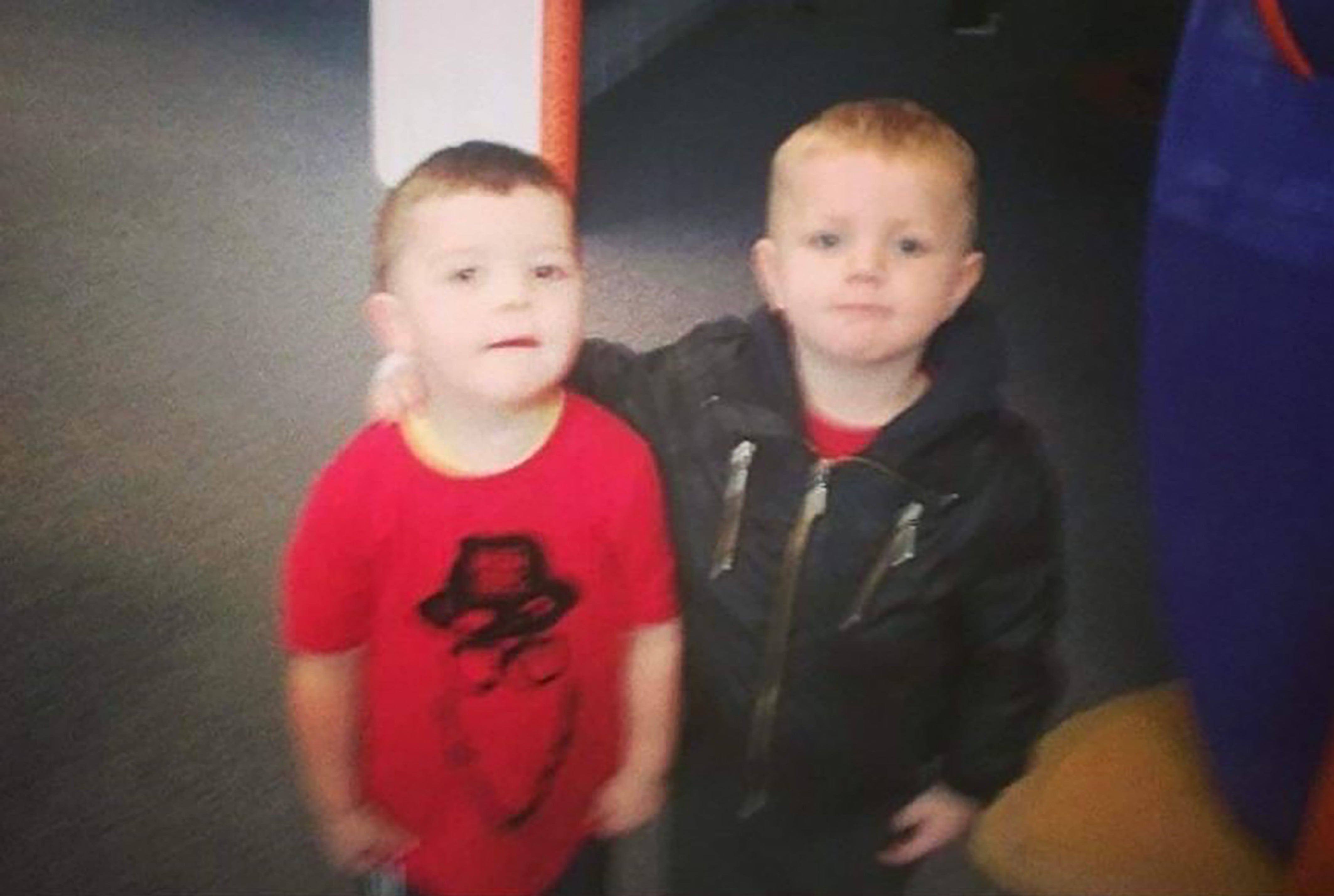 Kyrees Sullivan (right) died in the crash with his best friend Harvey Evans