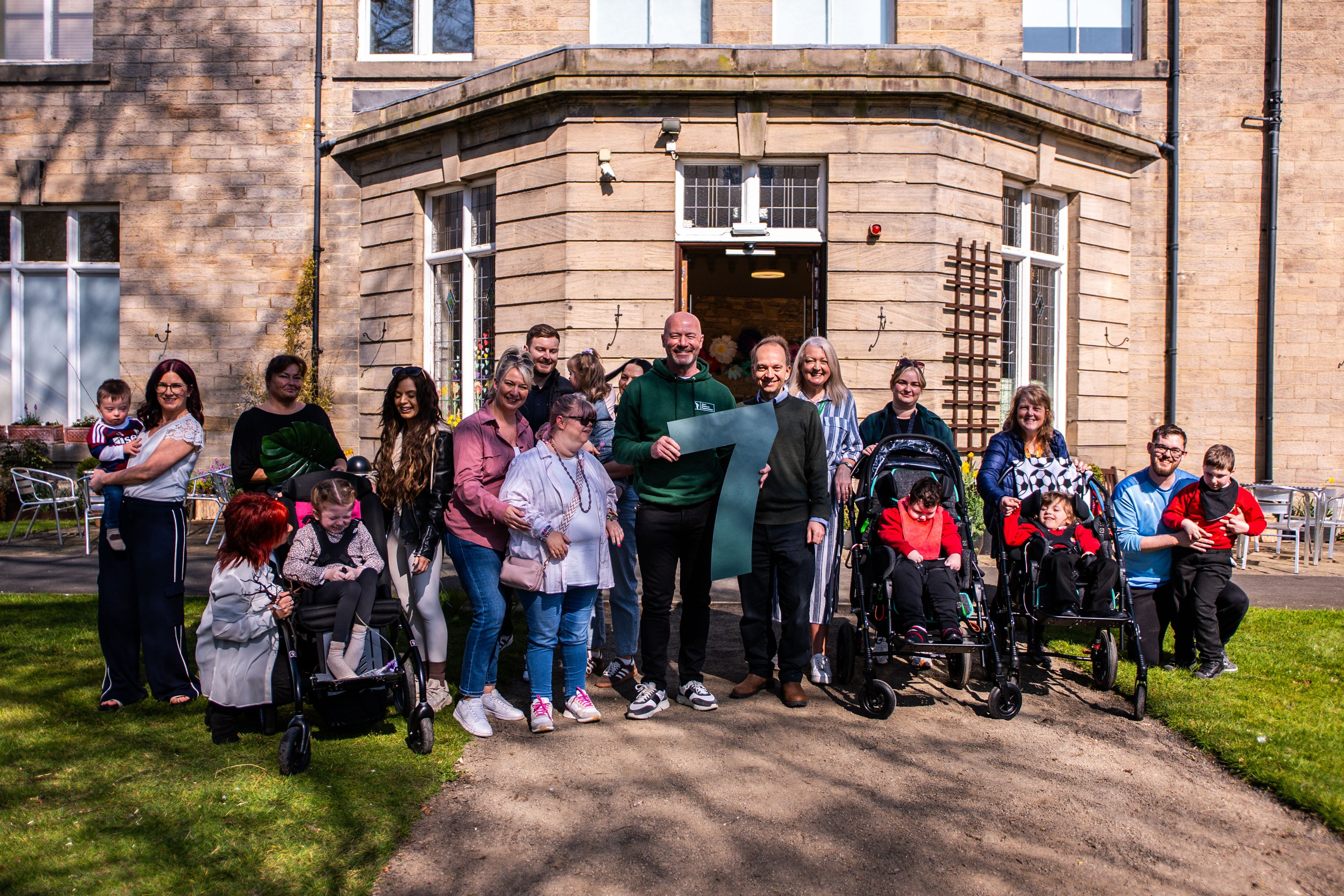 A foundation to help profoundly disabled people which was set up by former England football captain Alan Shearer has reached the £7 million landmark (Alan Shearer Foundation/PA)