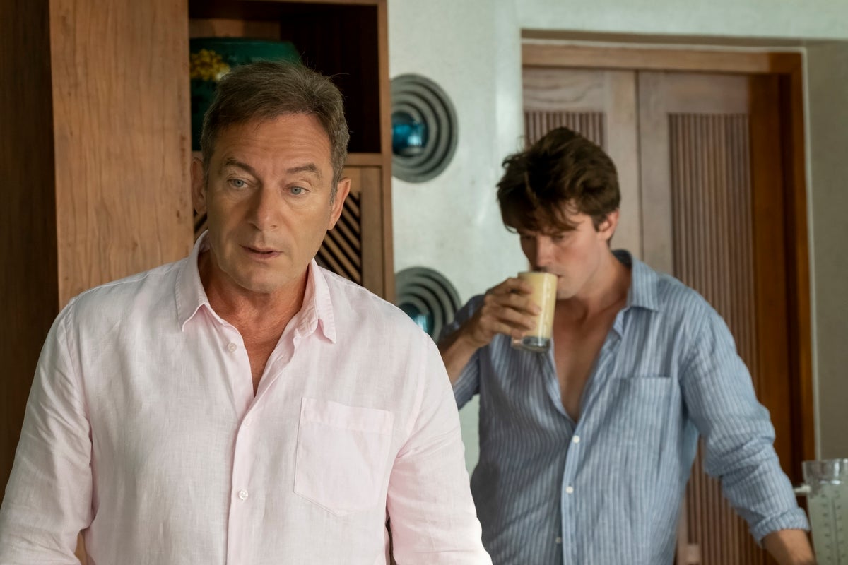 https://static.the-independent.com/2025/04/07/14/04/Jason-Isaacs-and-Patrick-Schwarzenegger-in-The-White-Lotus.jpeg?trim=53,181,186,178&width=1200&height=800&crop=1200:800
