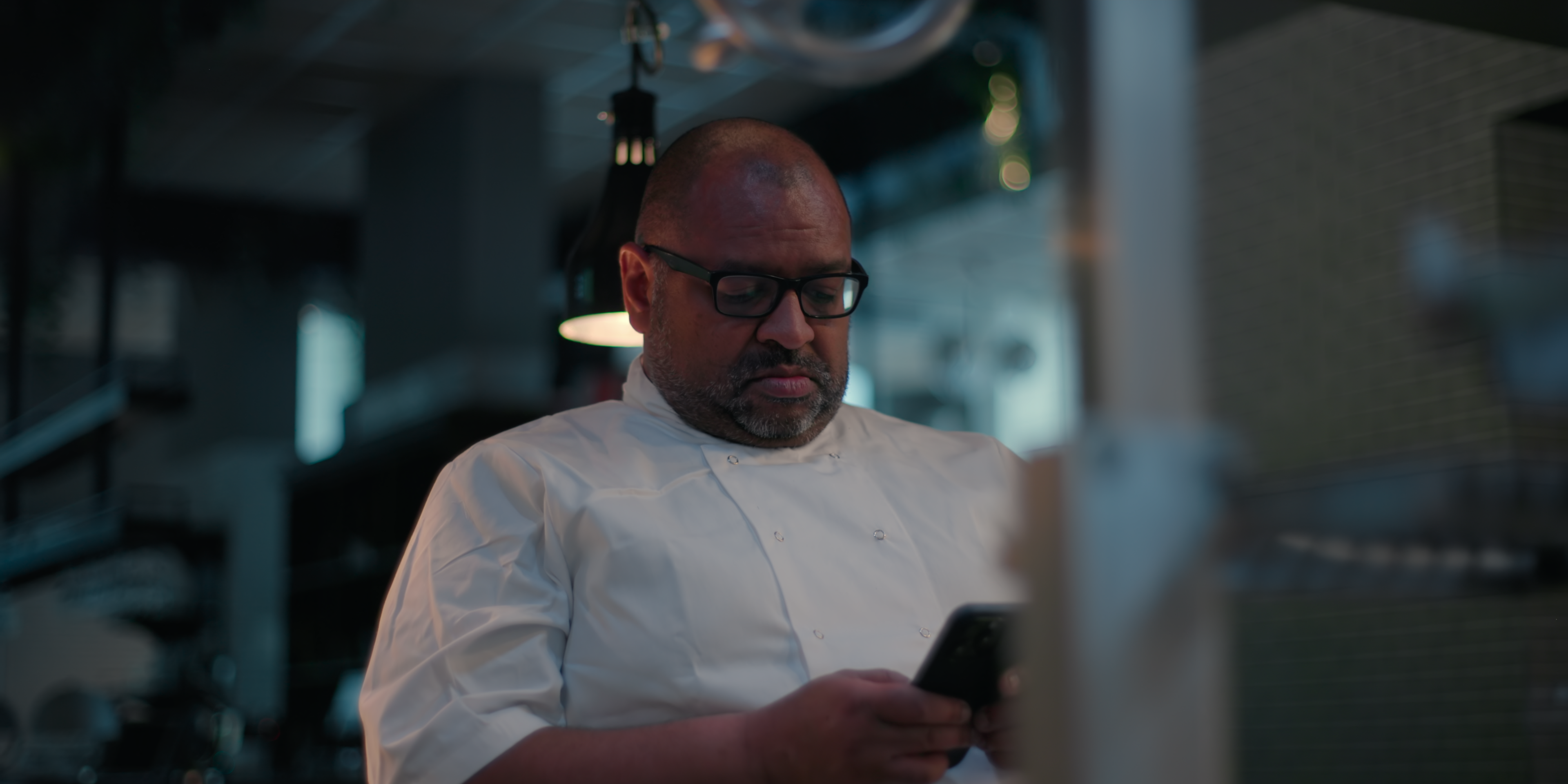 Hornigold has thrown himself into his chef work to help him cope