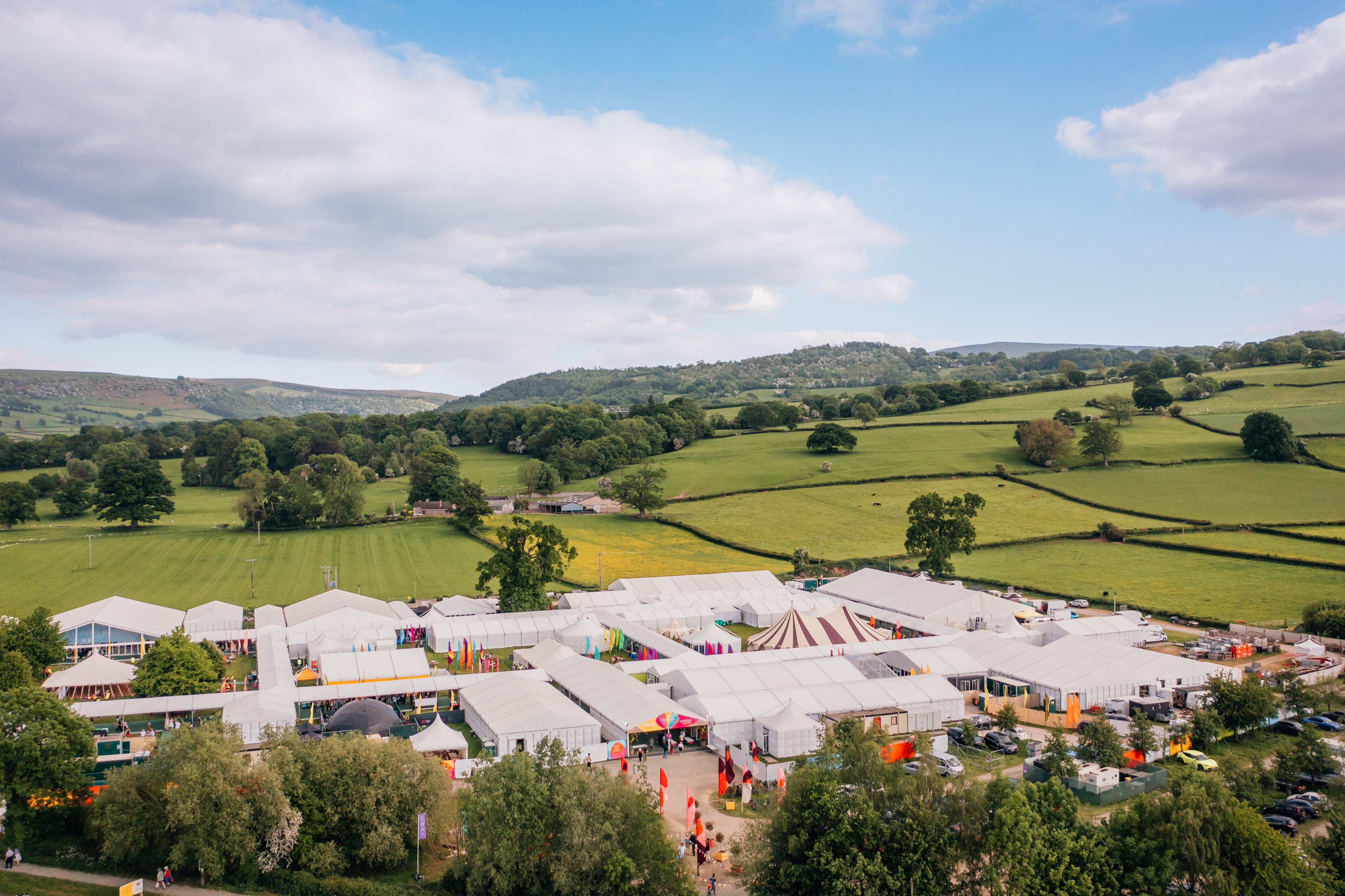 There are more than 600 events on the 2025 Hay Festival programme