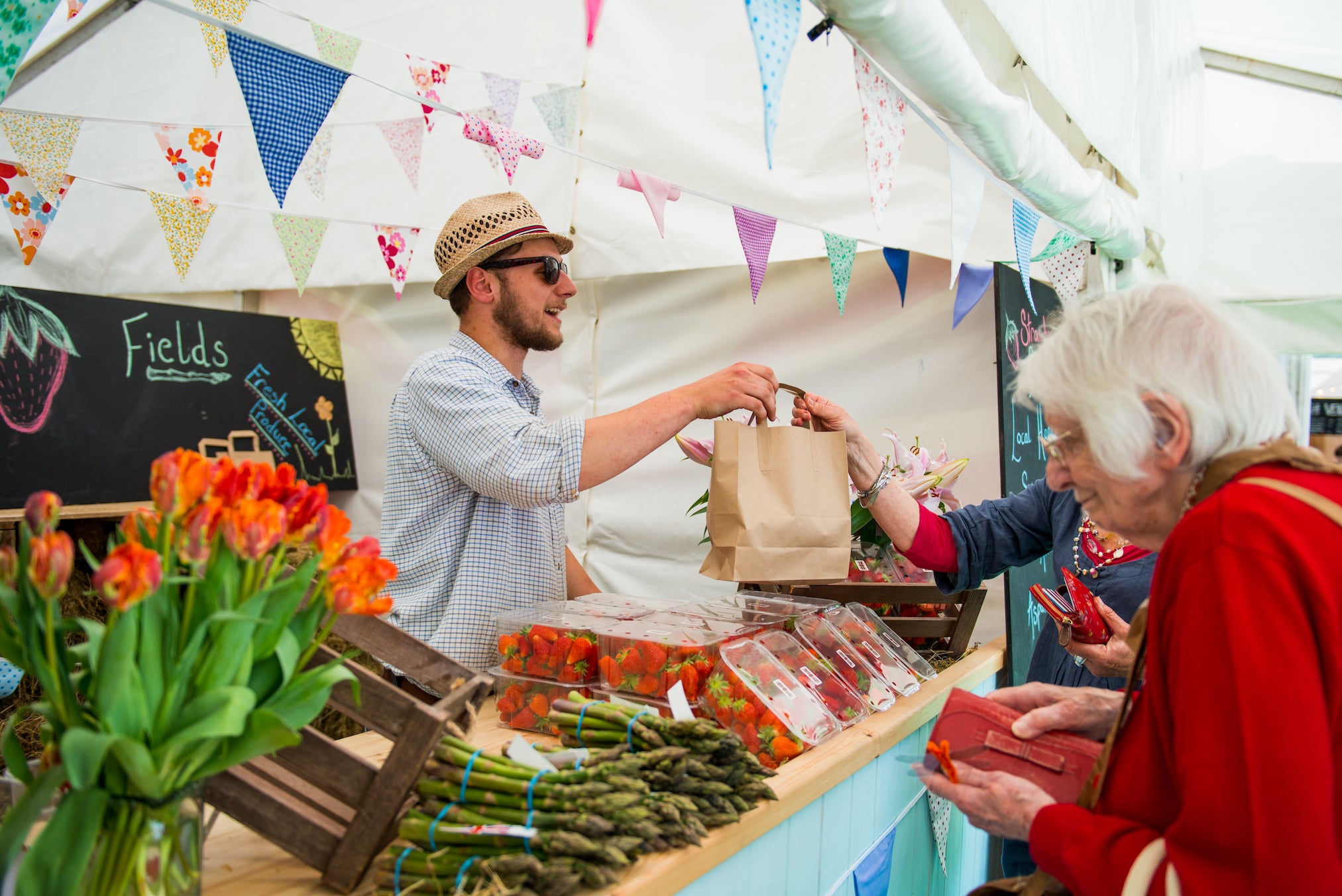 Hay is home to more than just festival street food