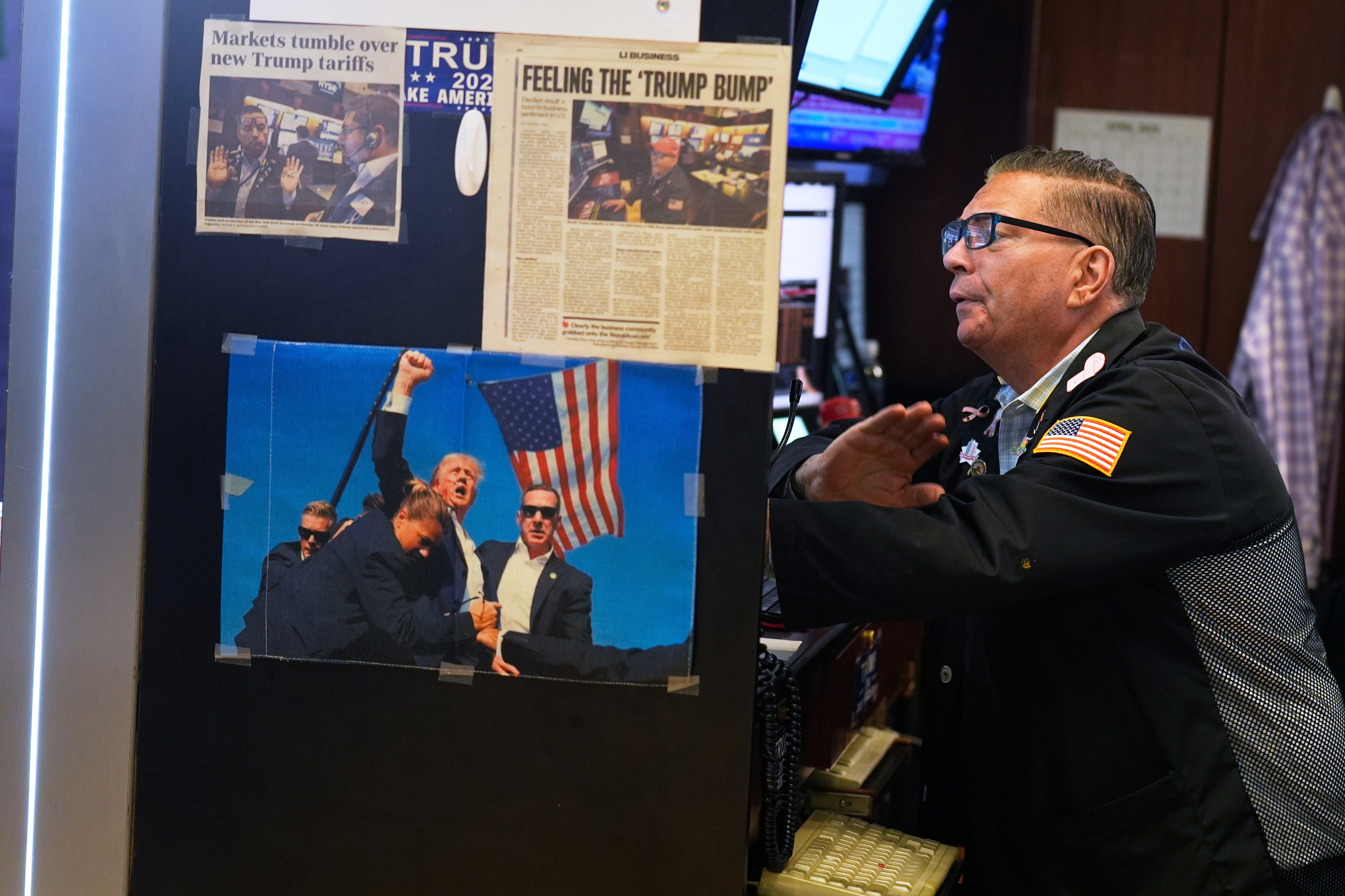 APTOPIX Financial Markets Wall Street