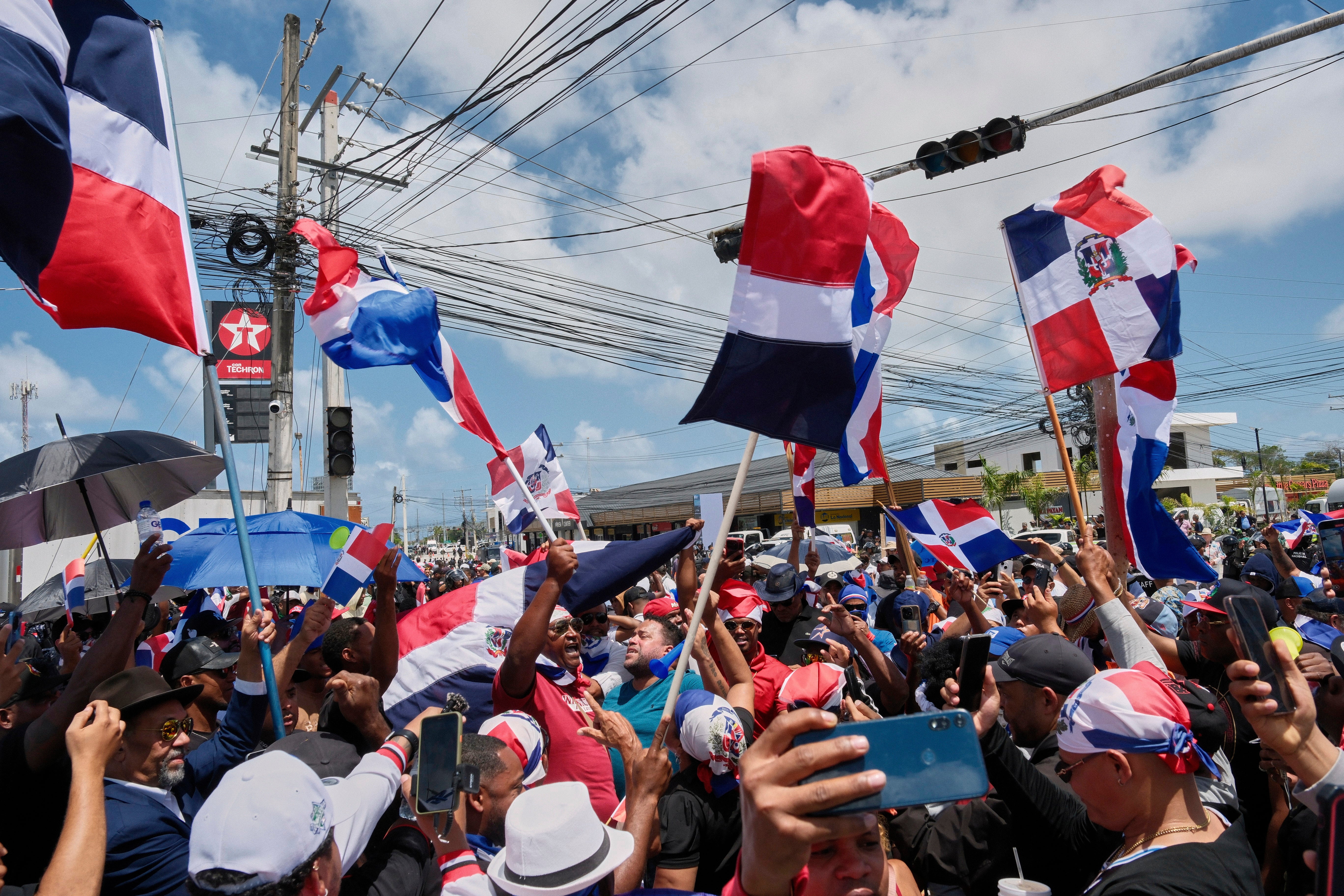 Dominican Republic Protest