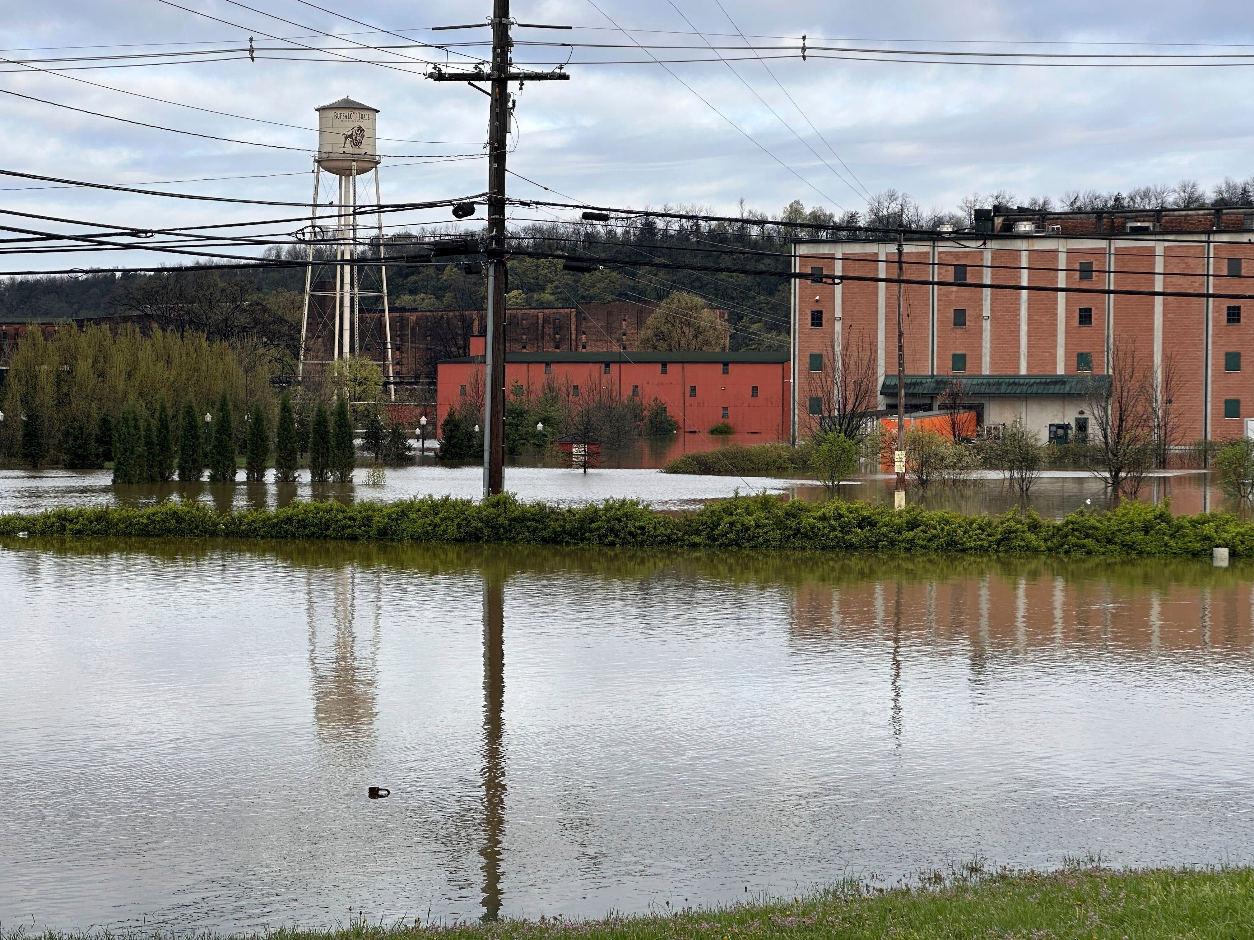 Severe Weather-Kentucky Distillery