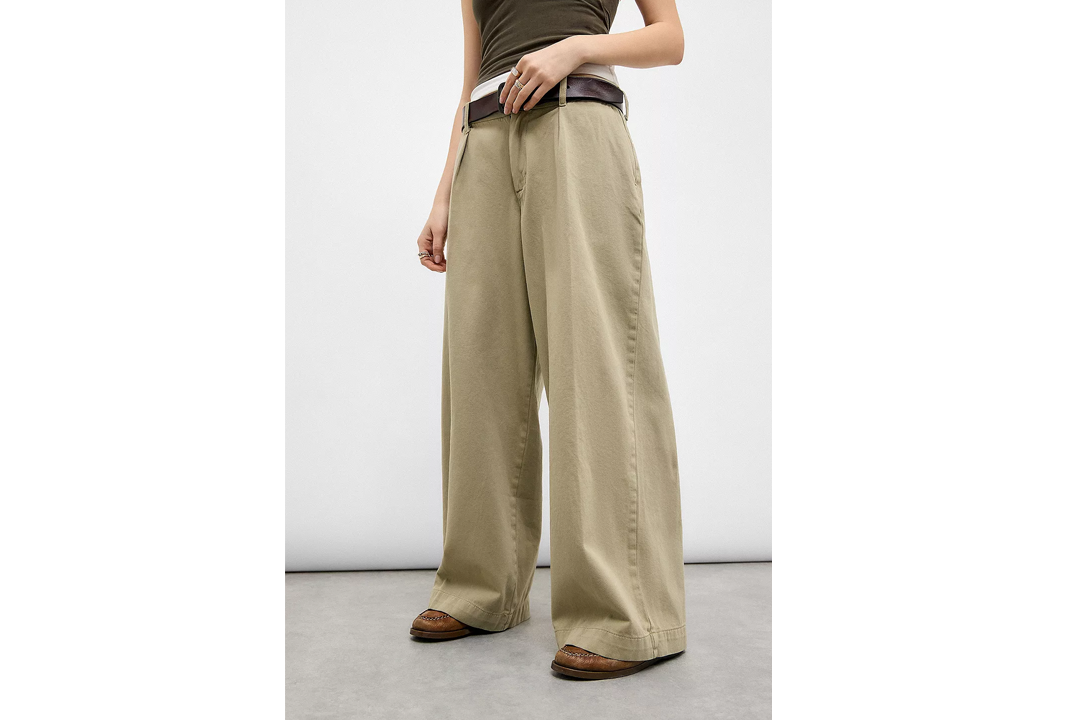 Best wide leg trousers IndyBest review Urban Outfitters BDG rey wide leg chino trousers