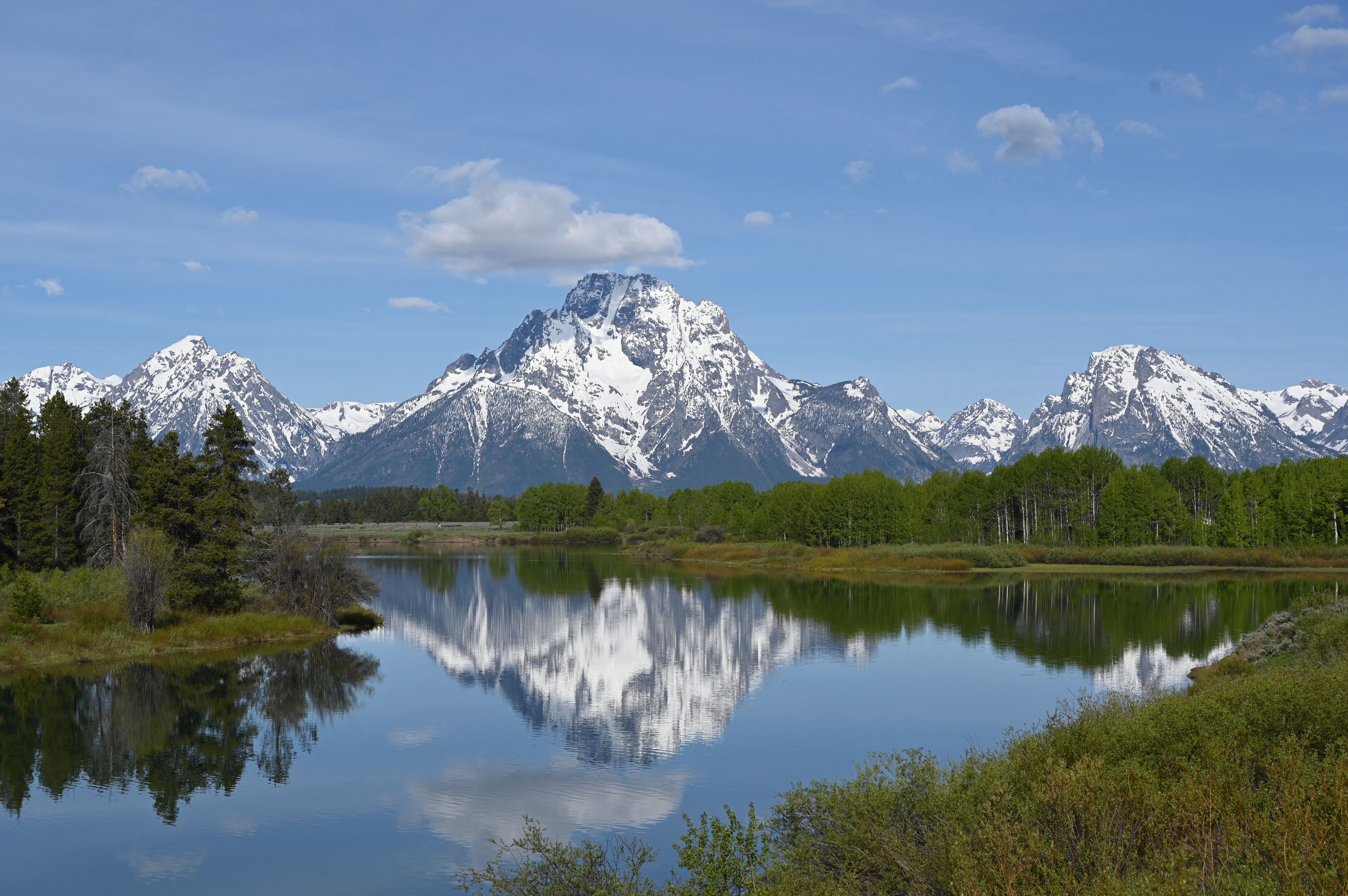 The Grand Tetons are a part of 85 million acres of federal land managed by the National Park Service. An amendment to the budget framework that would oppose the sale of public lands failed