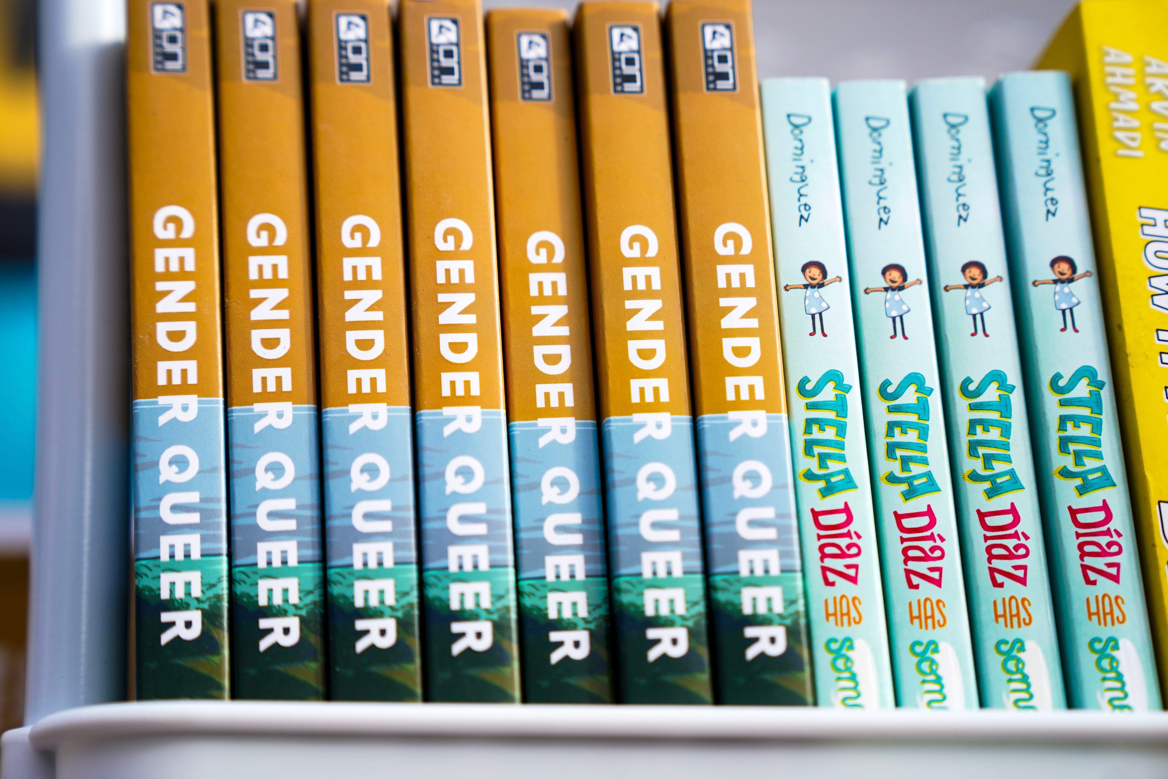 'Gender Queer' by Maia Kobabe (pictured) was among one of the most challenged books of 2024, according to a new report