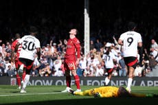 Andy Robertson’s error in Fulham loss may trigger Liverpool change on the horizon