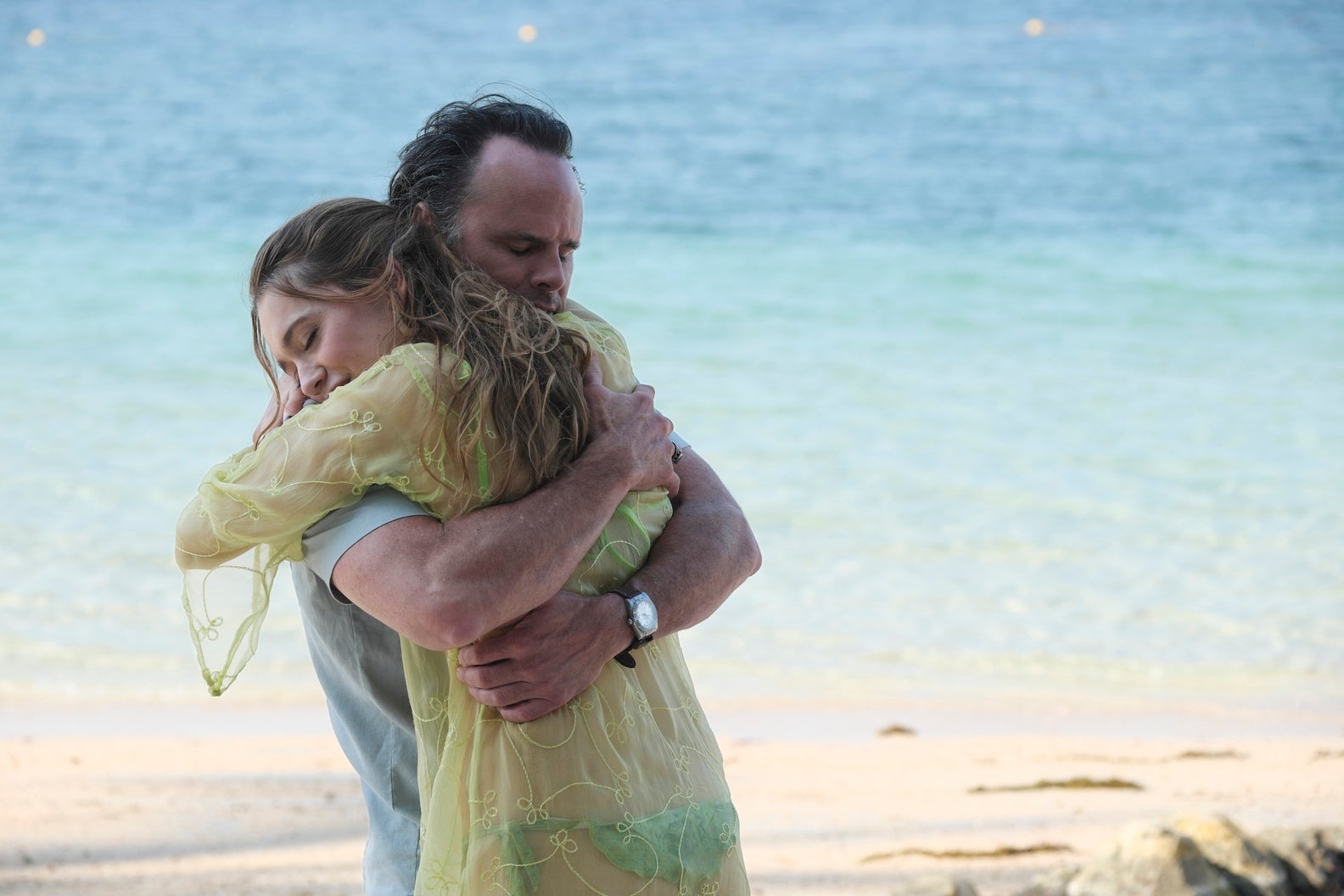 Goggins and Lou Wood play an on-screen couple with a notable age gap in ‘The White Lotus’